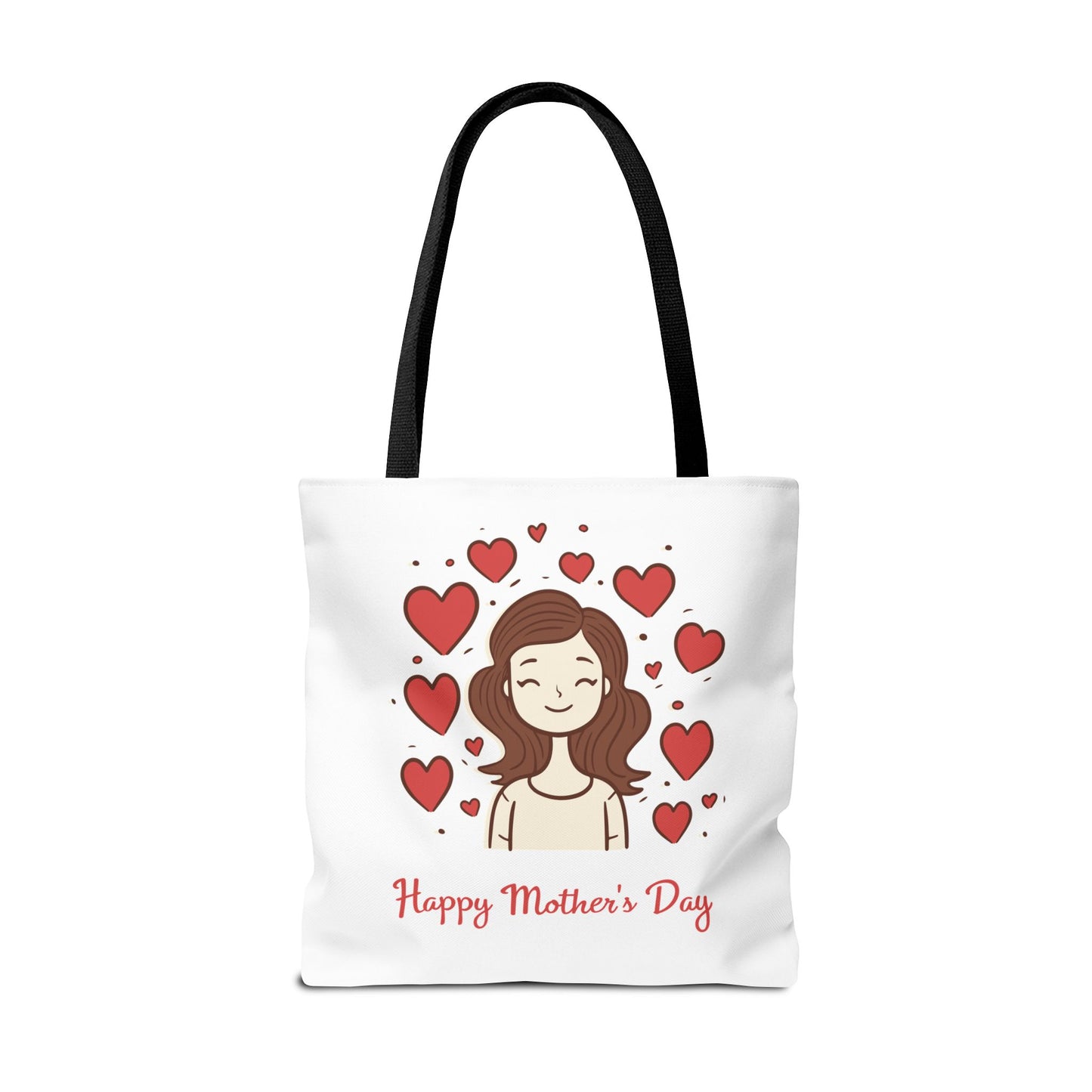 Mother's Day Hearts Tote Bag — Happy Mother's Day Gift Tote