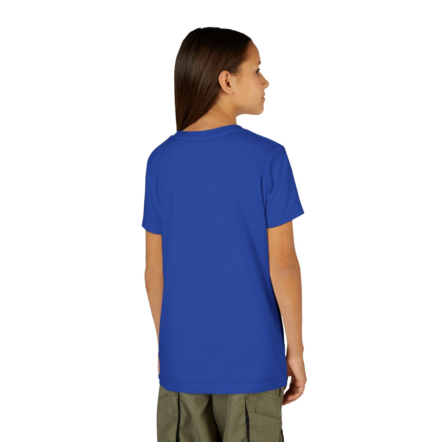 Youth Rainbow Tee — Cute Smiling Clouds & Rainbow Kids Shirt