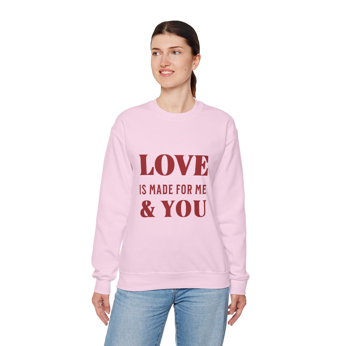 Valentine's Day Love Crewneck Sweatshirt