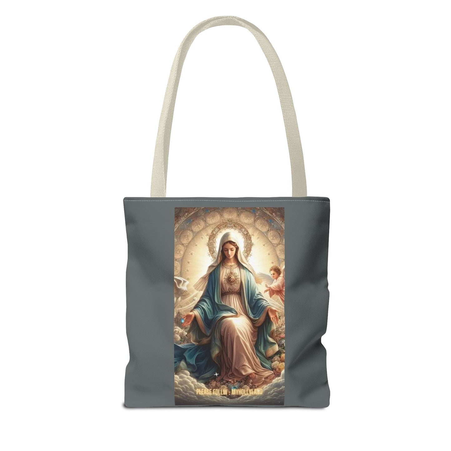 Mary Immaculate Tote Bag — Religious Virgin Mary Prayer Art Tote