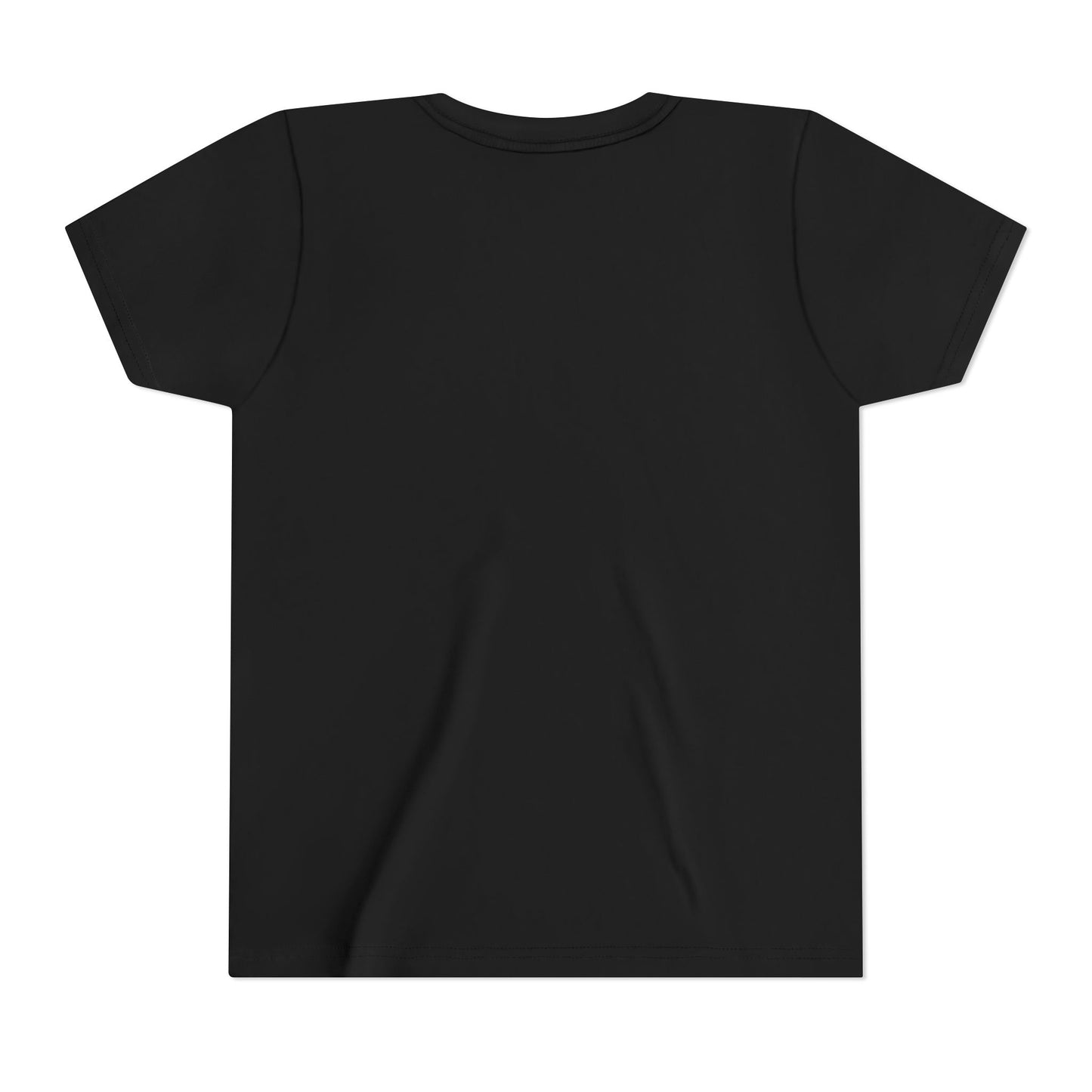 Youth Rainbow Tee — Cute Smiling Clouds & Rainbow Kids Shirt