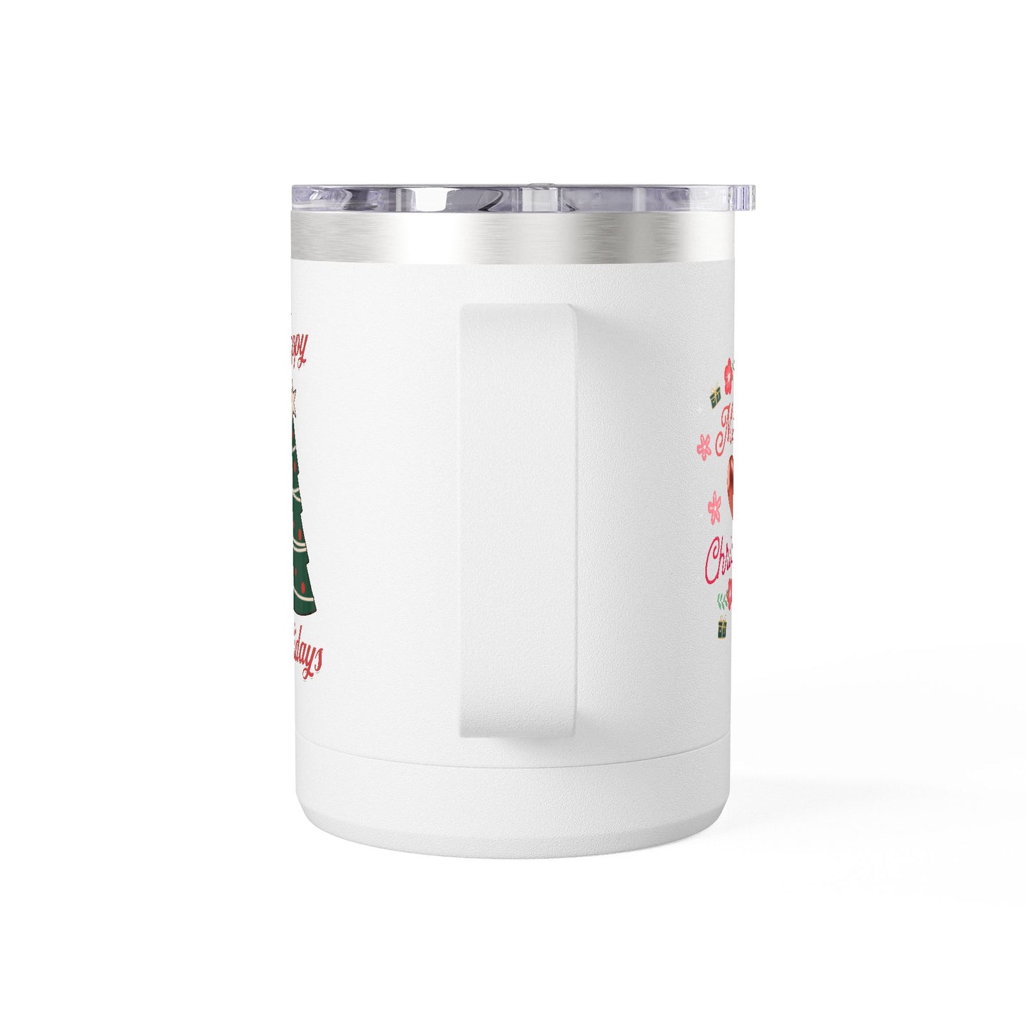 Christmas Coffee Mug Tumbler, 15oz