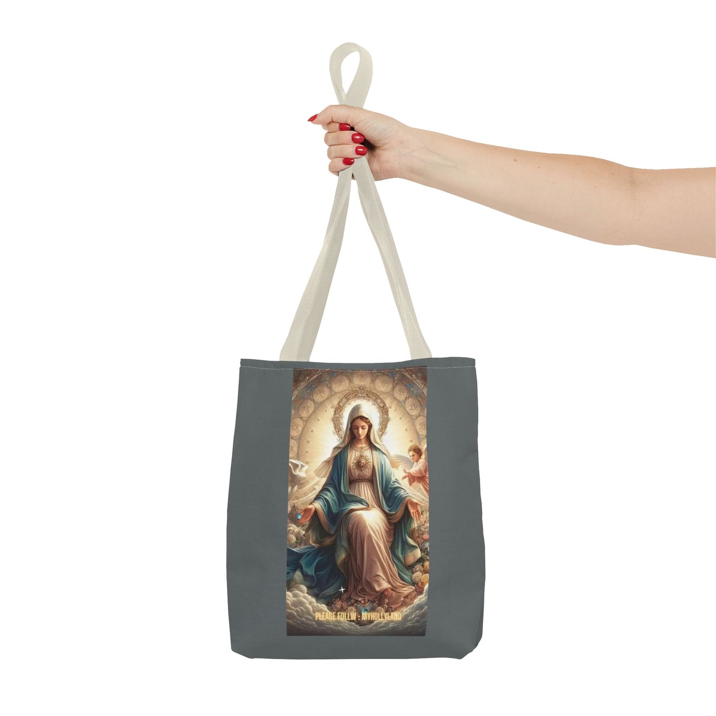Mary Immaculate Tote Bag — Religious Virgin Mary Prayer Art Tote