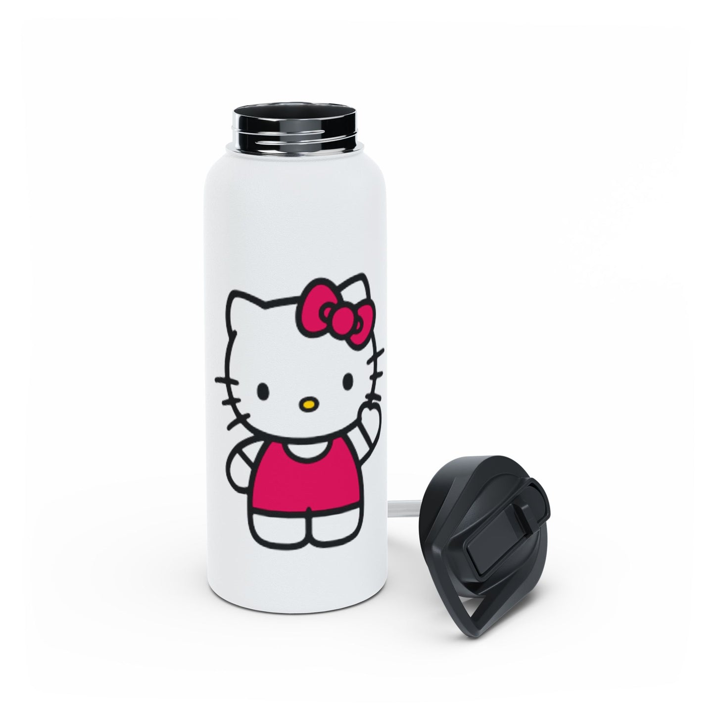 Hello Kitty Stainless Steel Water Bottle – Cute Pink Character Travel Bottle