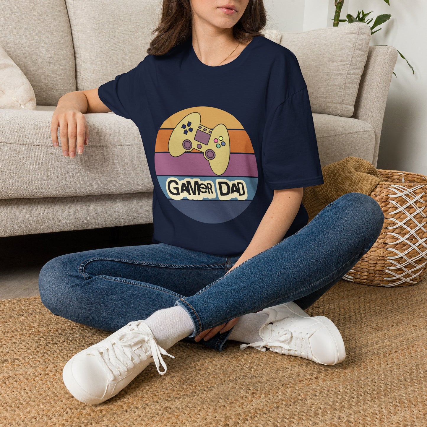 Gamer Dad T-Shirt — Retro Controller Father’s Day Tee