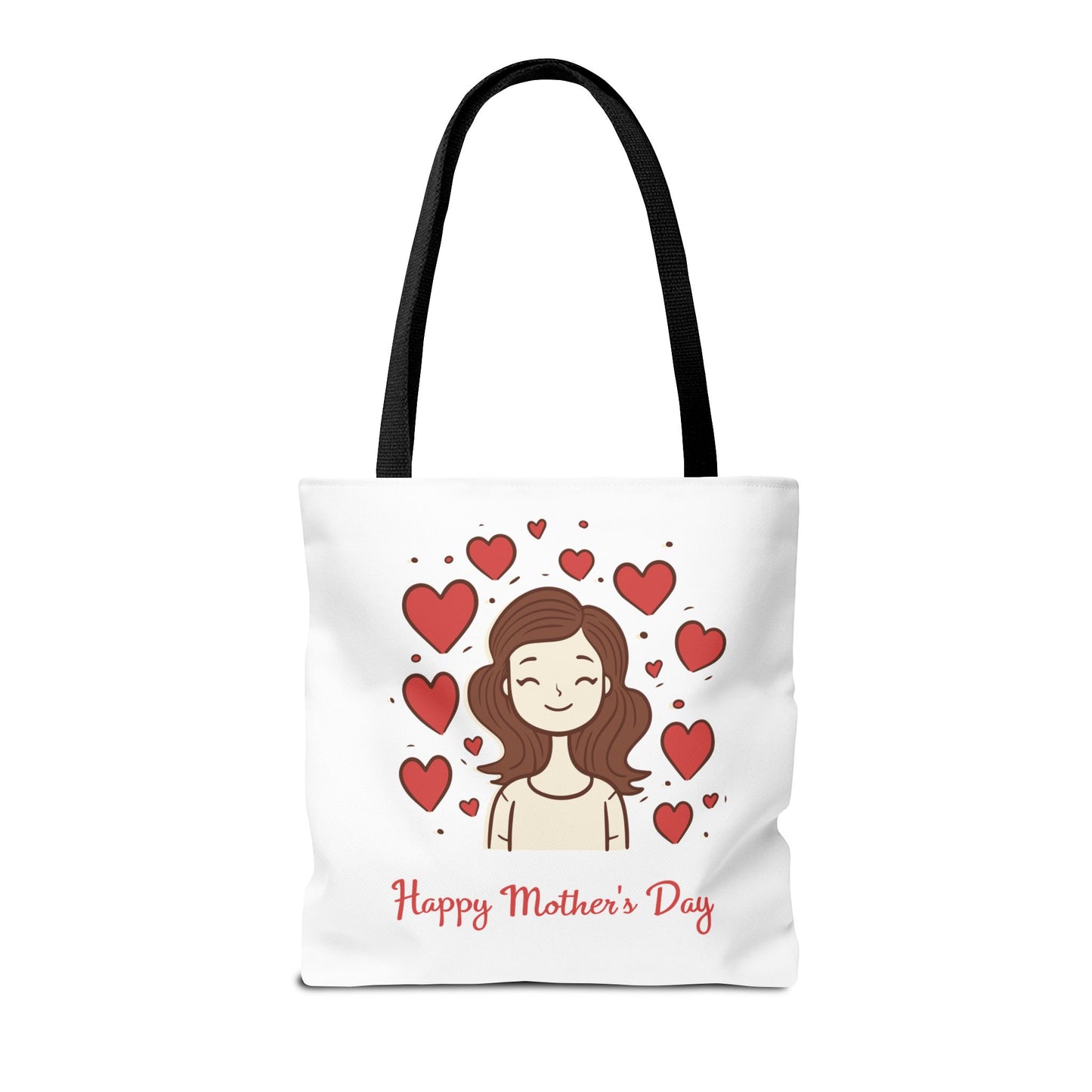 Mother's Day Hearts Tote Bag — Happy Mother's Day Gift Tote