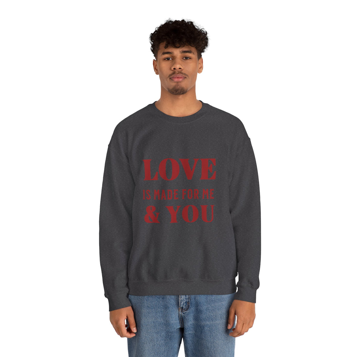 Valentine's Day Love Crewneck Sweatshirt