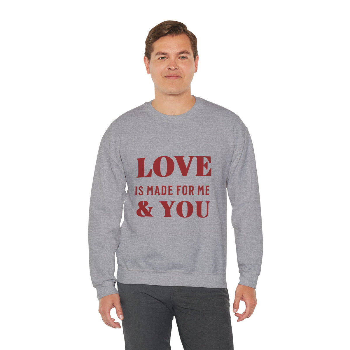 Valentine's Day Love Crewneck Sweatshirt