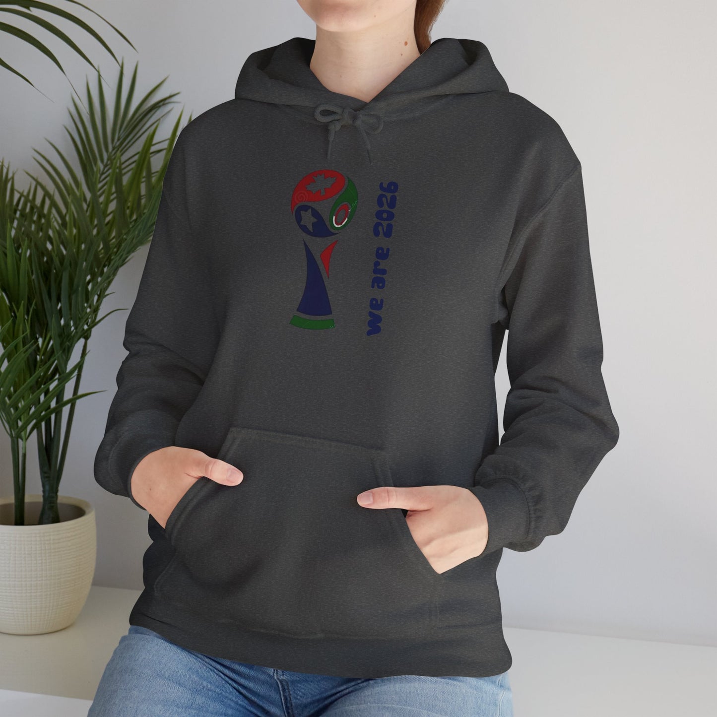 World Cup Trophy Hoodie – “we are 2026” Soccer Fan Sweatshirt
