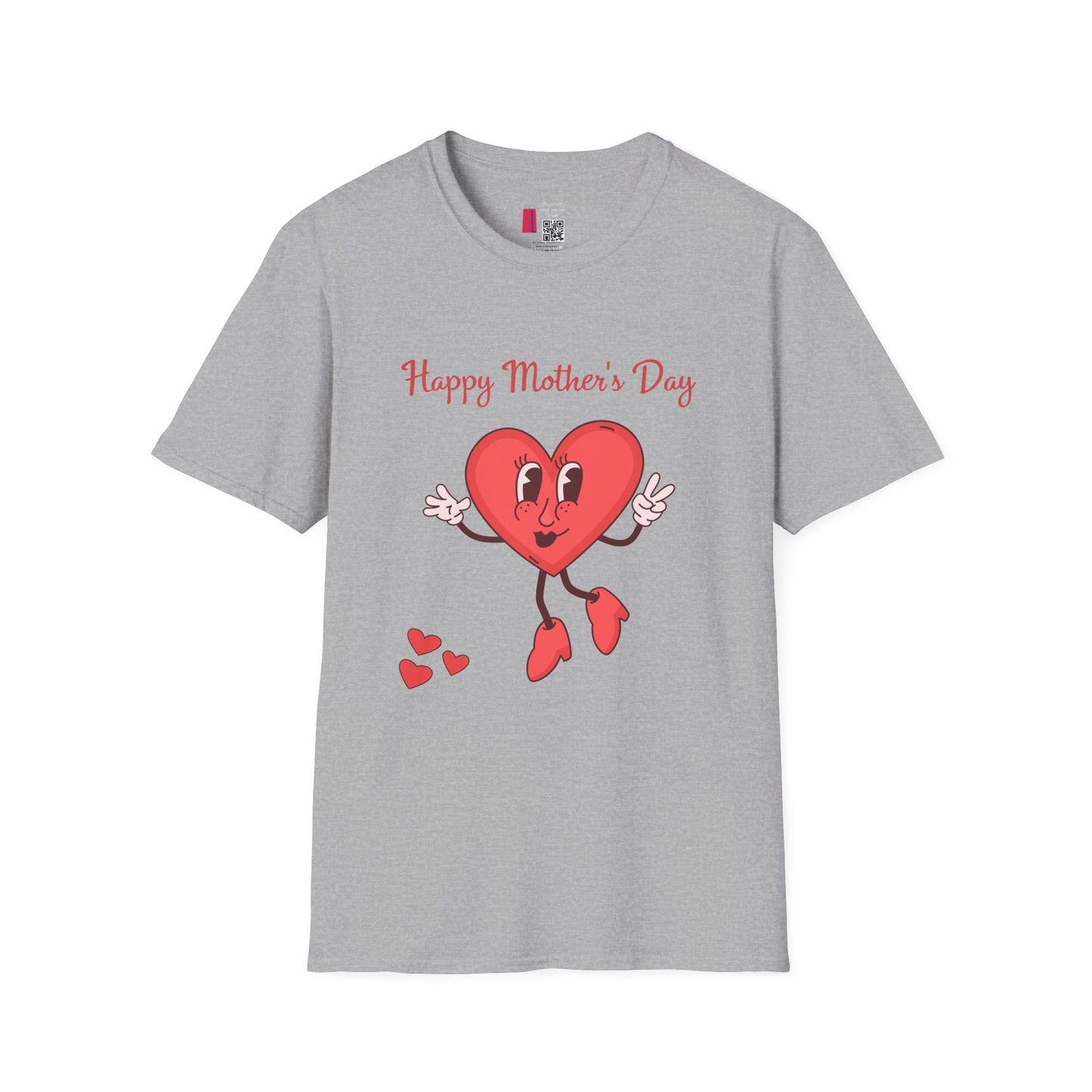 Happy Mother's Day Heart Graphic T-Shirt