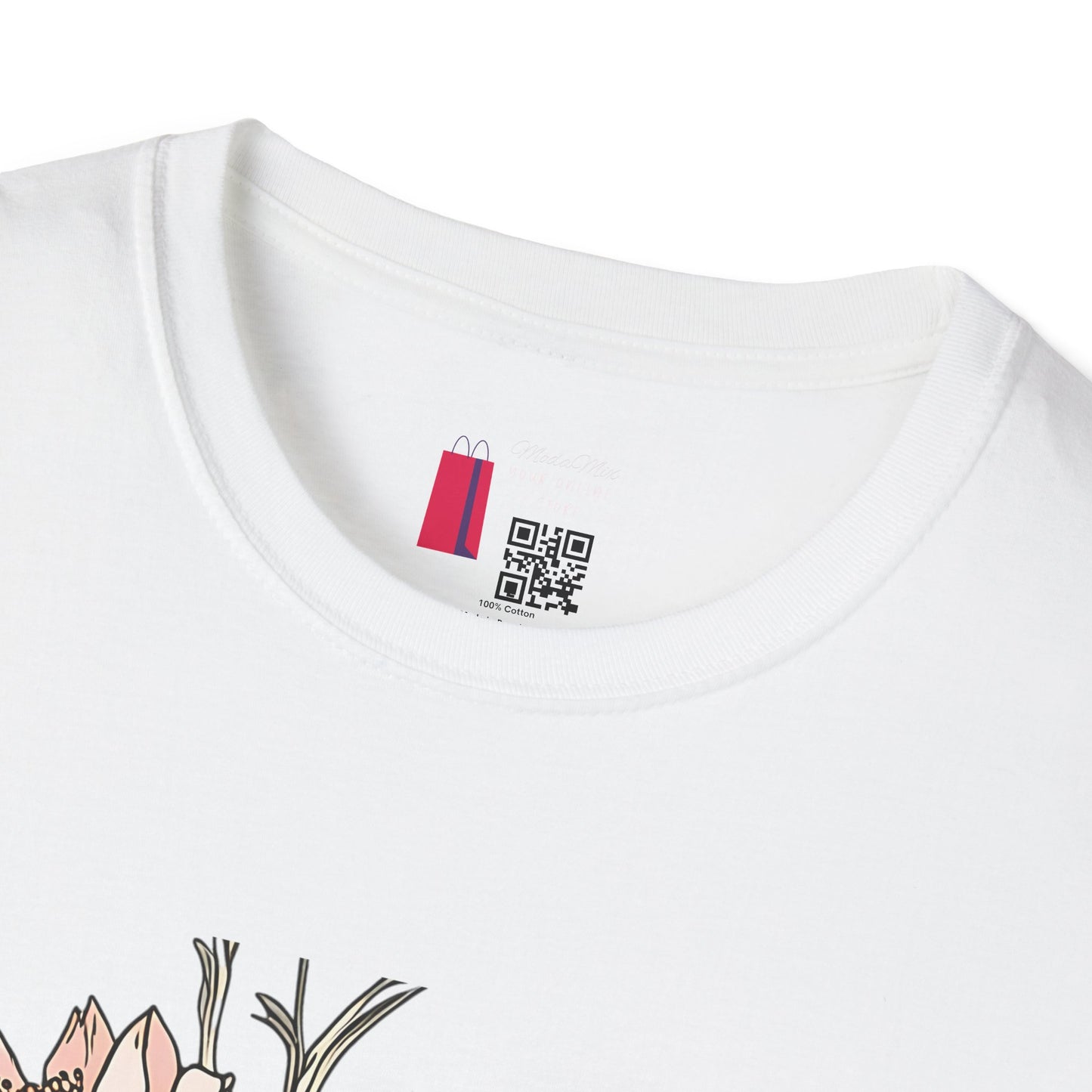 Floral Bouquet Tee - Vintage Peach Botanical T-Shirt