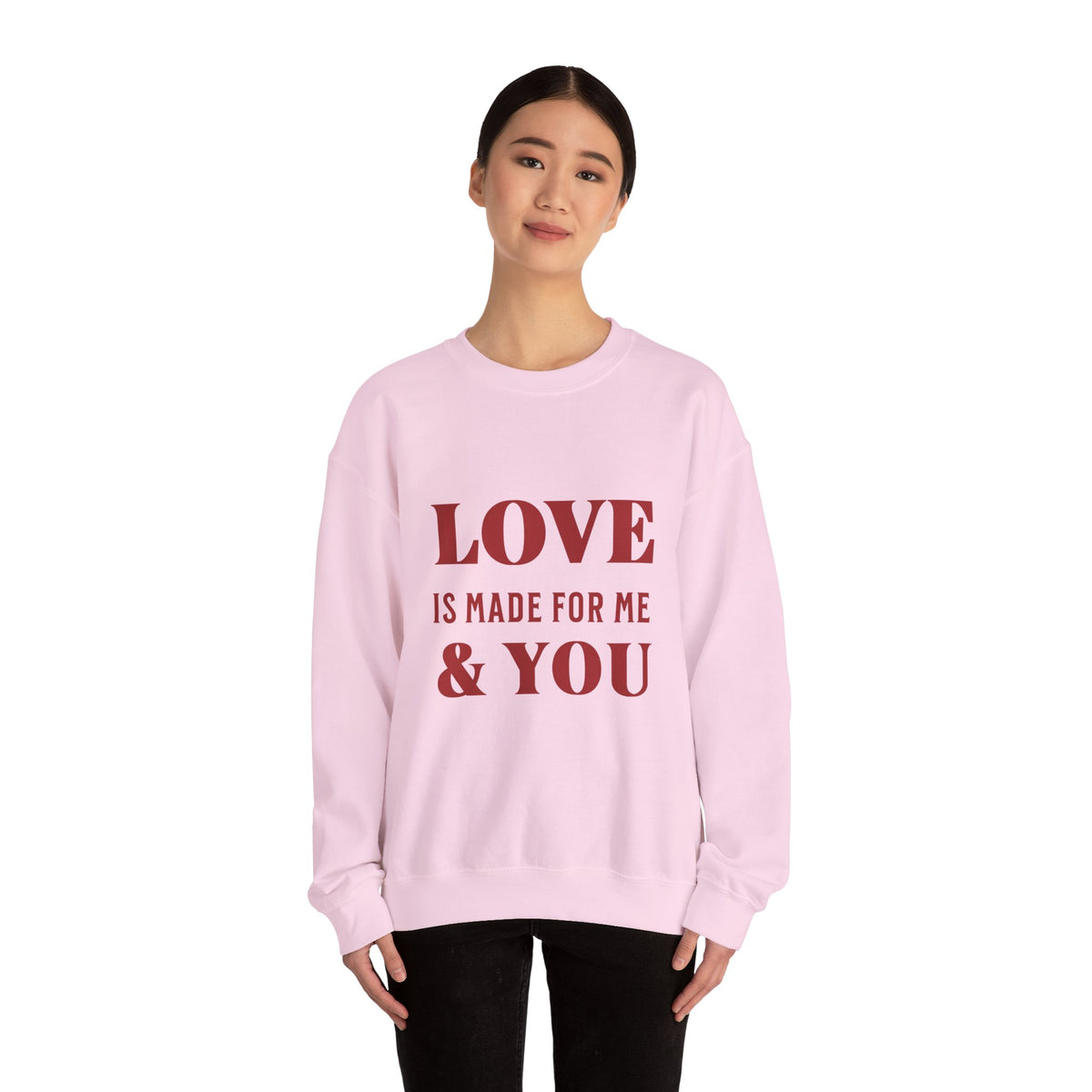 Valentine's Day Love Crewneck Sweatshirt