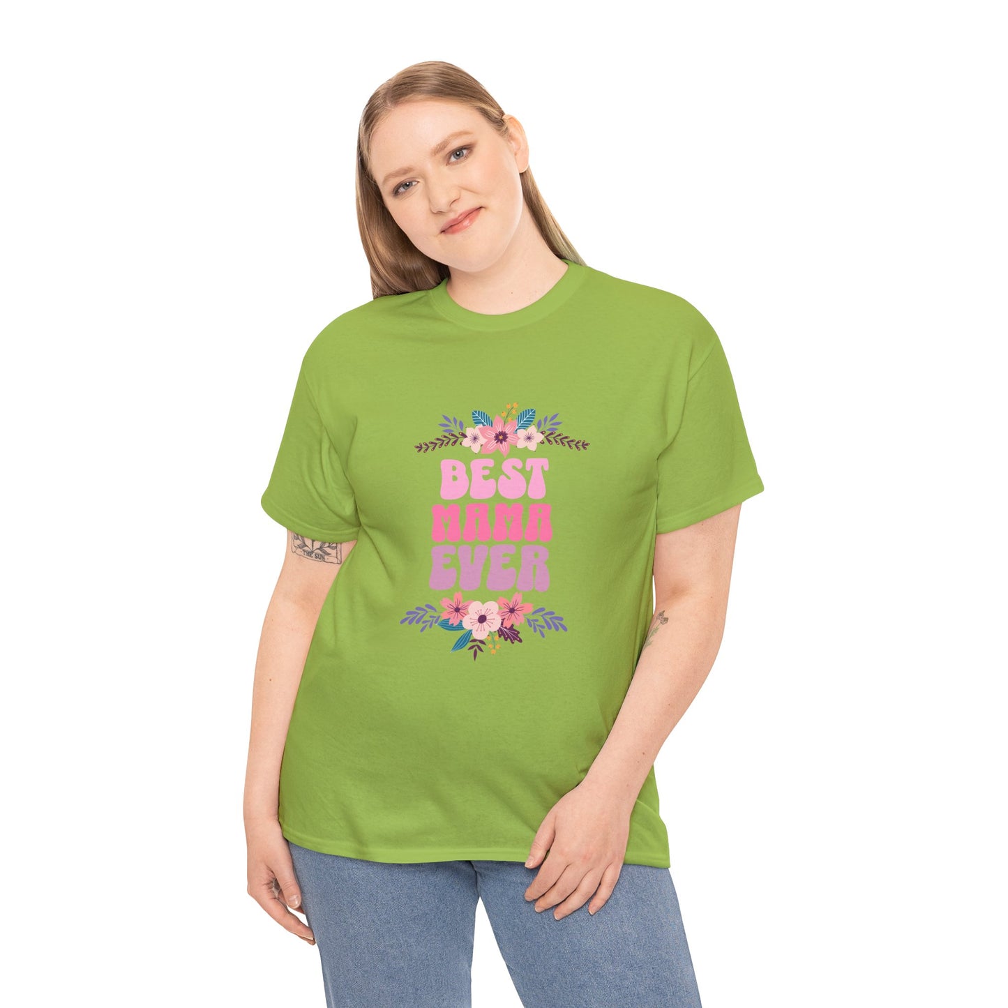 Best Mama Ever Heavy Cotton T-shirt