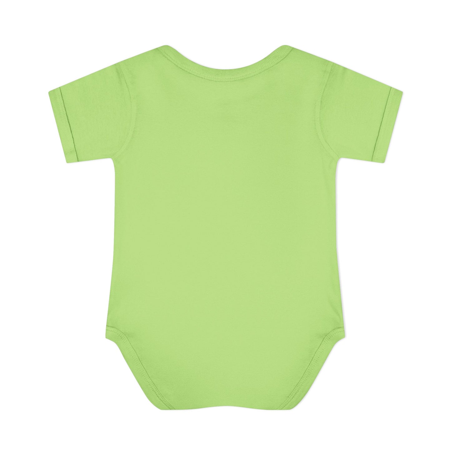 Baby Bodysuit — Cute Rainbow with Smiling Clouds Infant Onesie