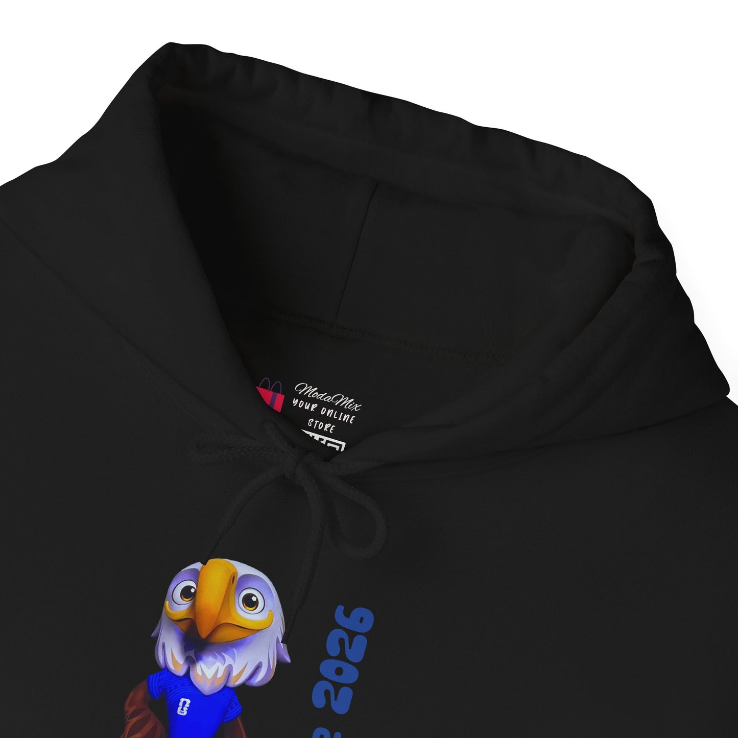 World Cup 2026 USA Eagle Mascot Hoodie — 'We Are 2026' Graphic Pullover