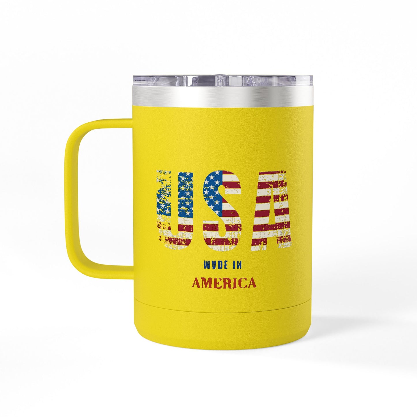 Coffee Mug Tumbler - 4th of July Celebration 15oz