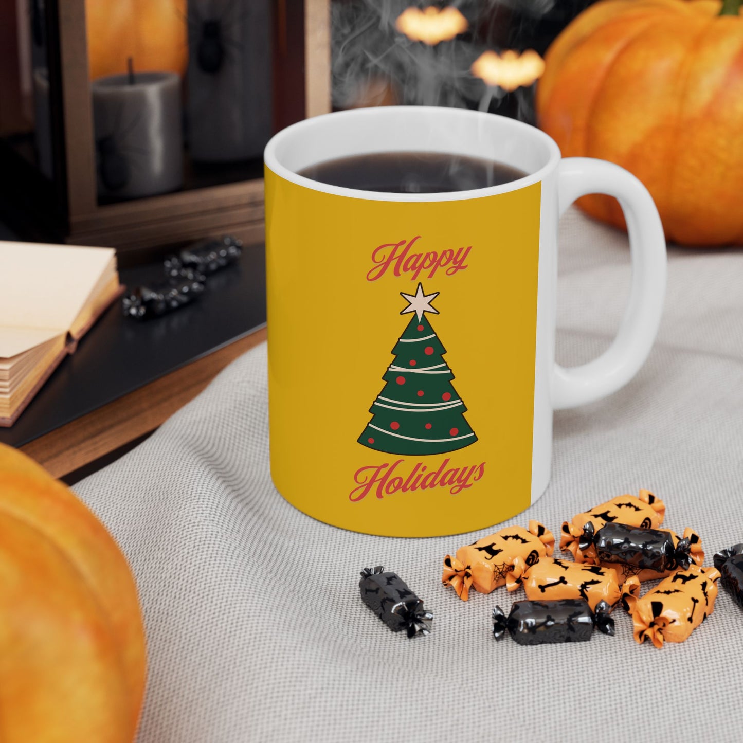 Christmas Ceramic Mug (11oz, 15oz) — Festive Holiday Cup