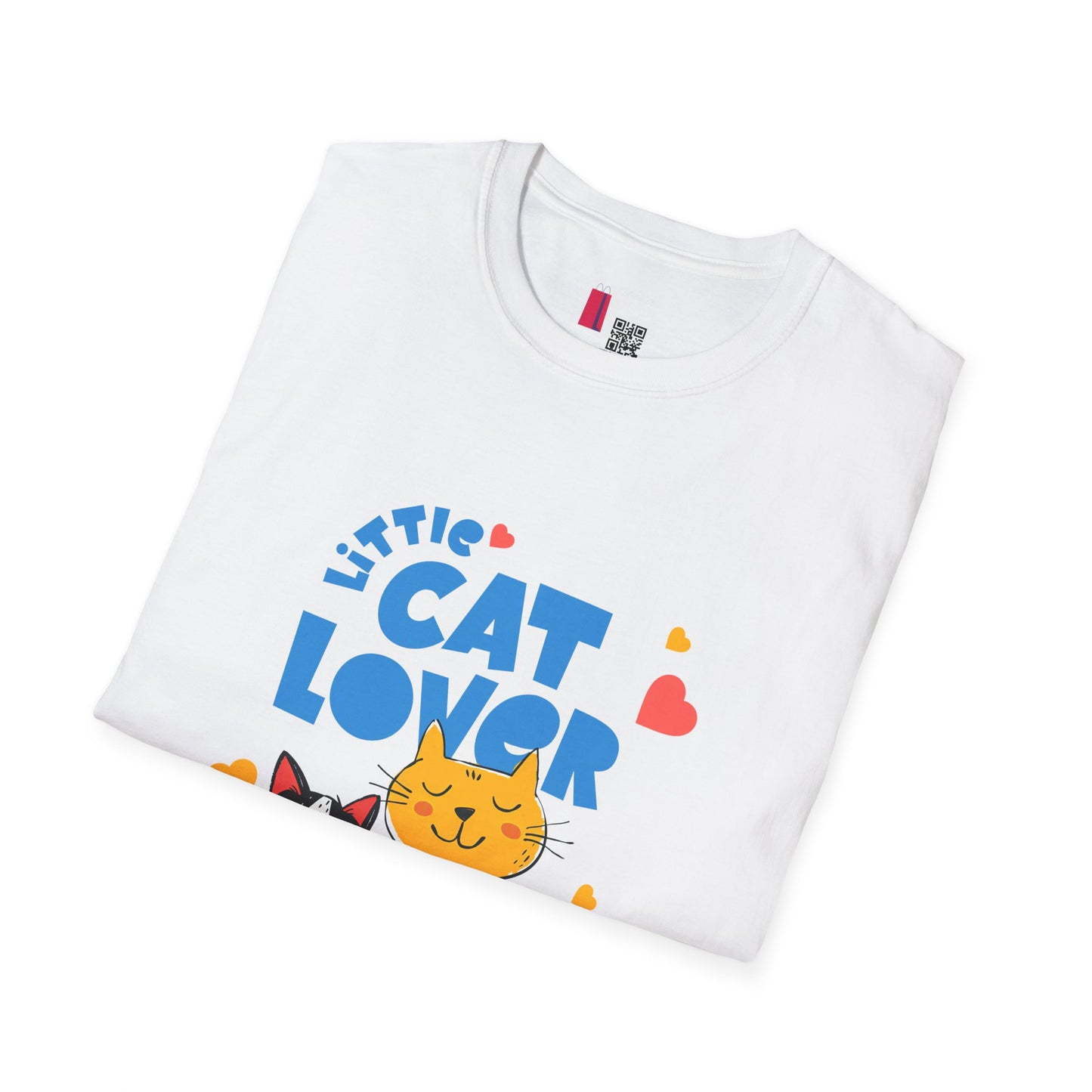 Little Cat Lover T-Shirt — Cute Graphic Tee for Kids & Cat Parents