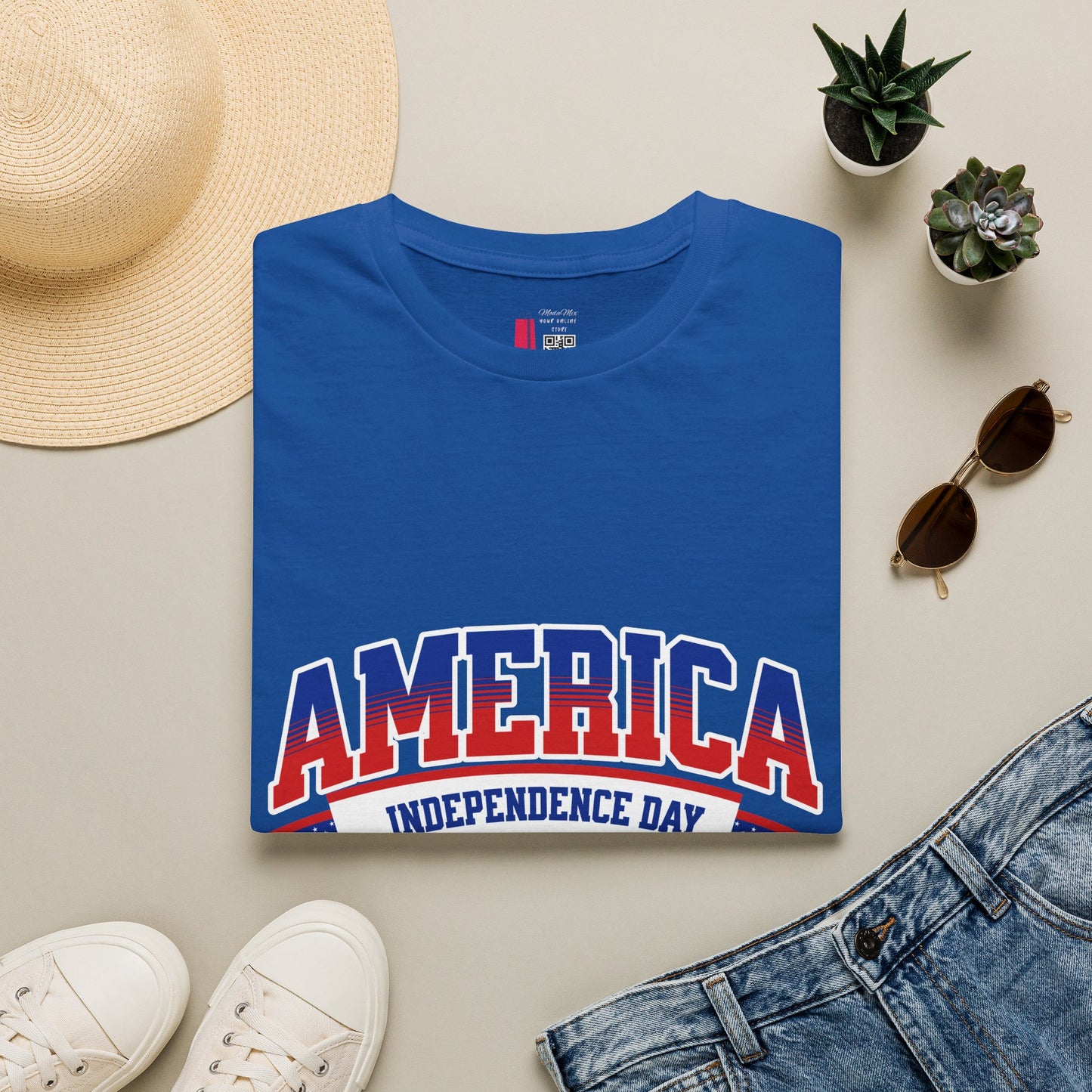America Independence Day T-Shirt — Patriotic 4th of July Tee