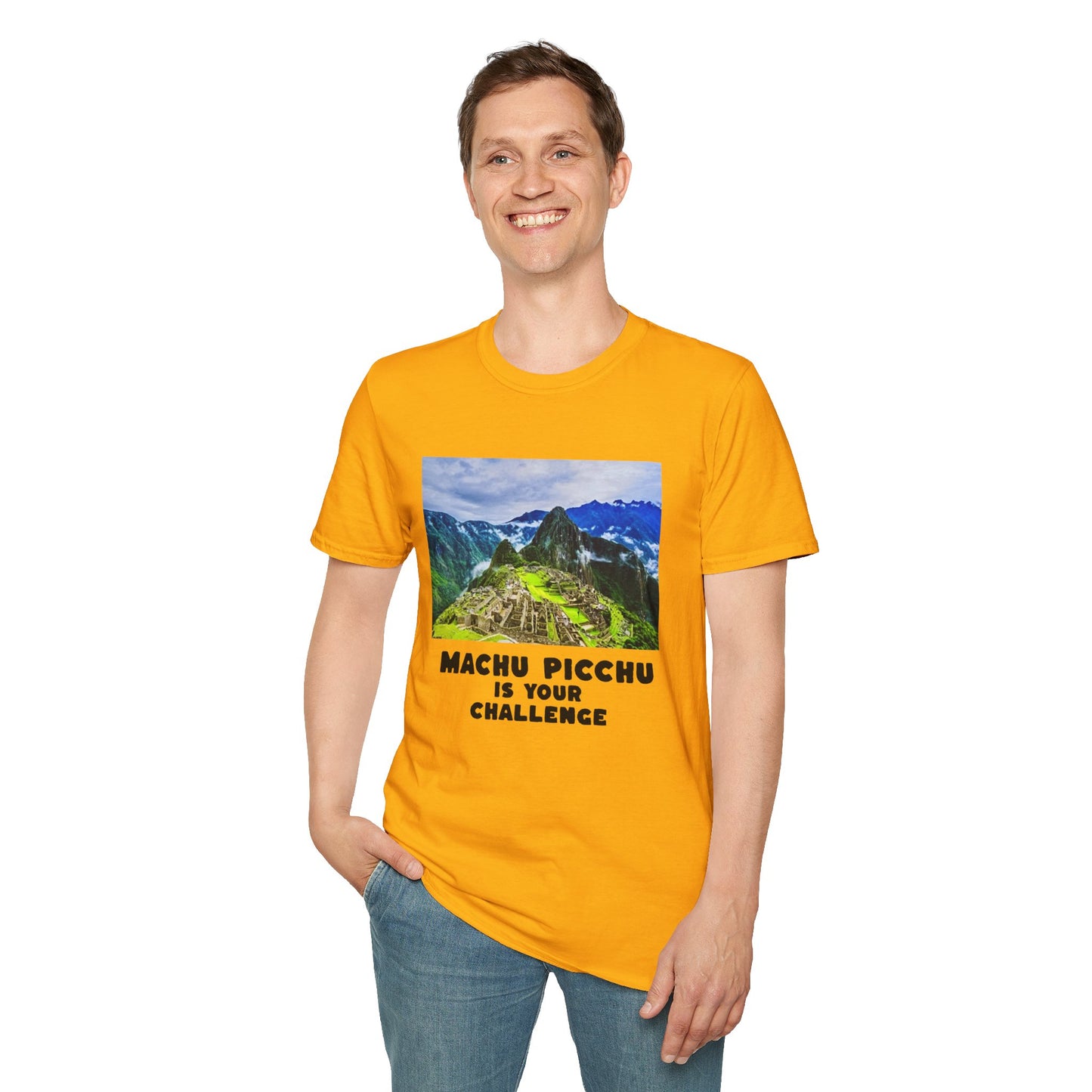 Machu Picchu Peru Challenge Softstyle T-Shirt