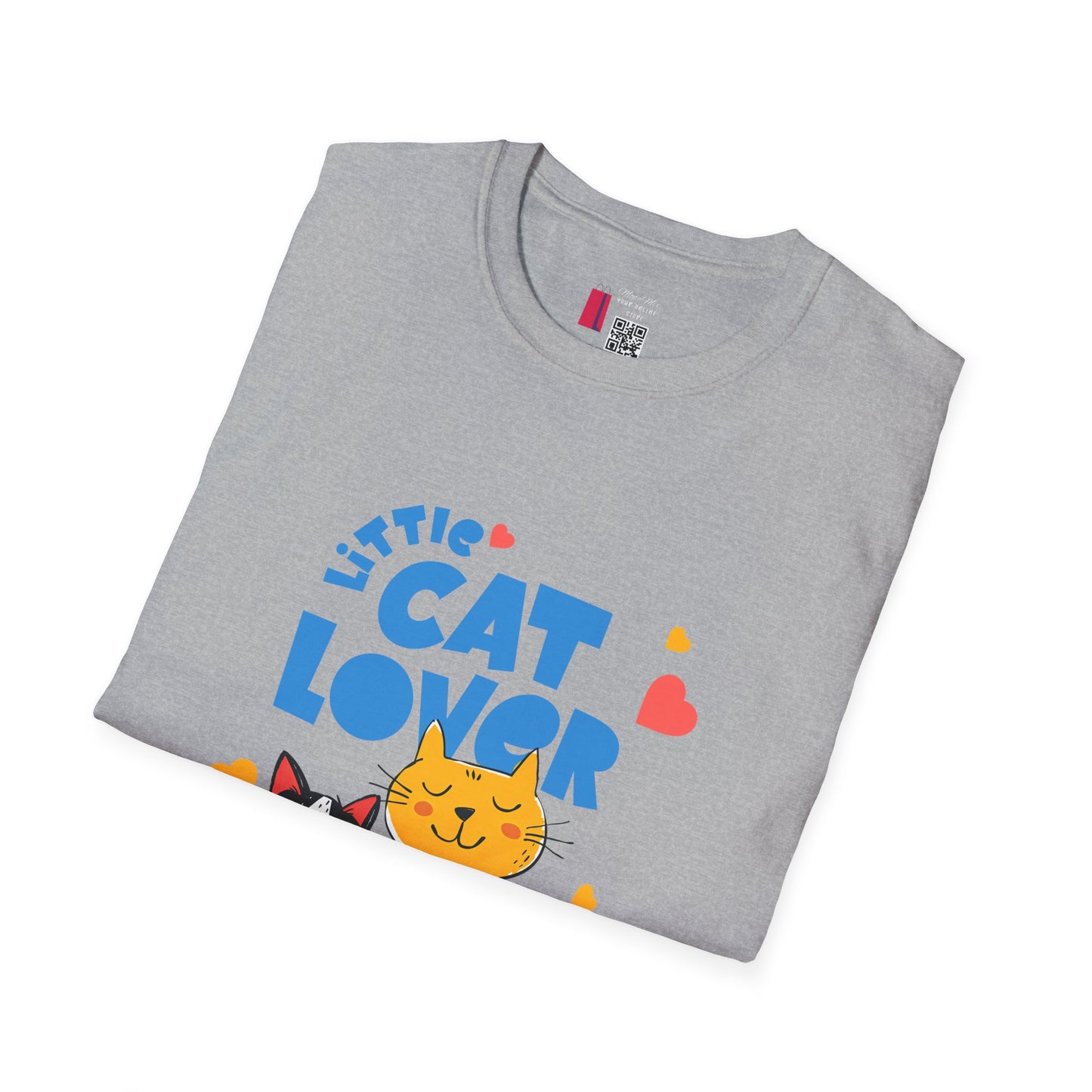 Little Cat Lover T-Shirt — Cute Graphic Tee for Kids & Cat Parents