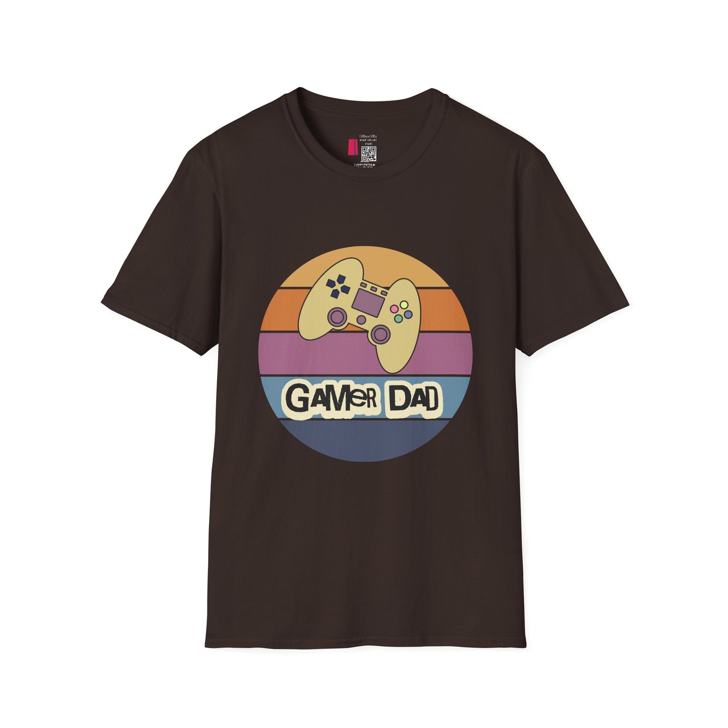 Gamer Dad T-Shirt — Retro Controller Father’s Day Tee