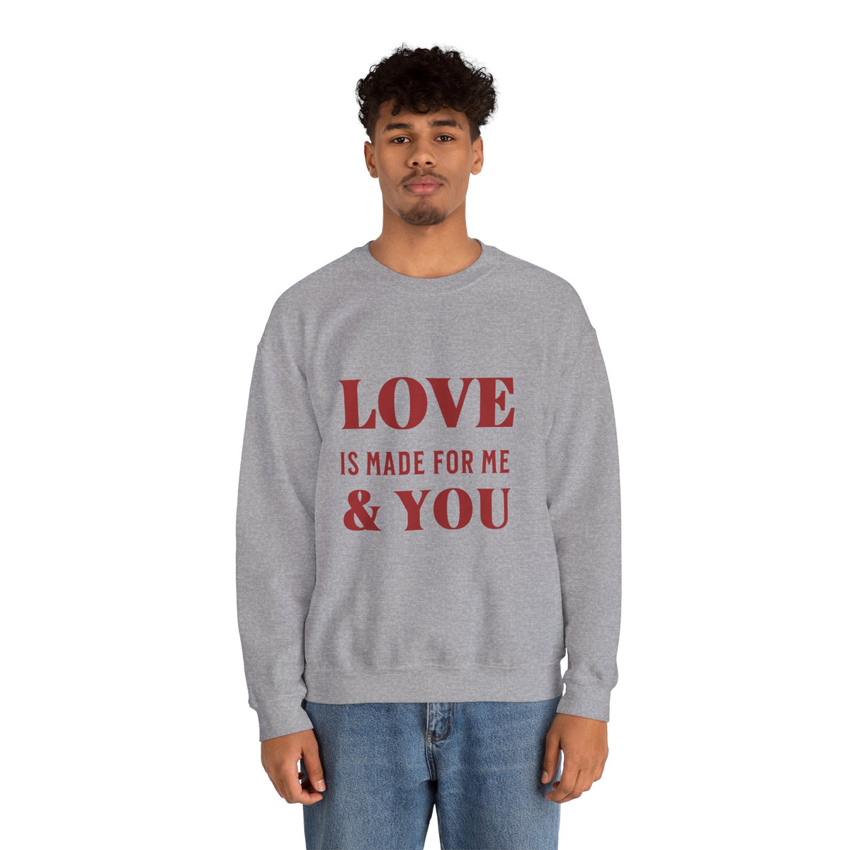 Valentine's Day Love Crewneck Sweatshirt