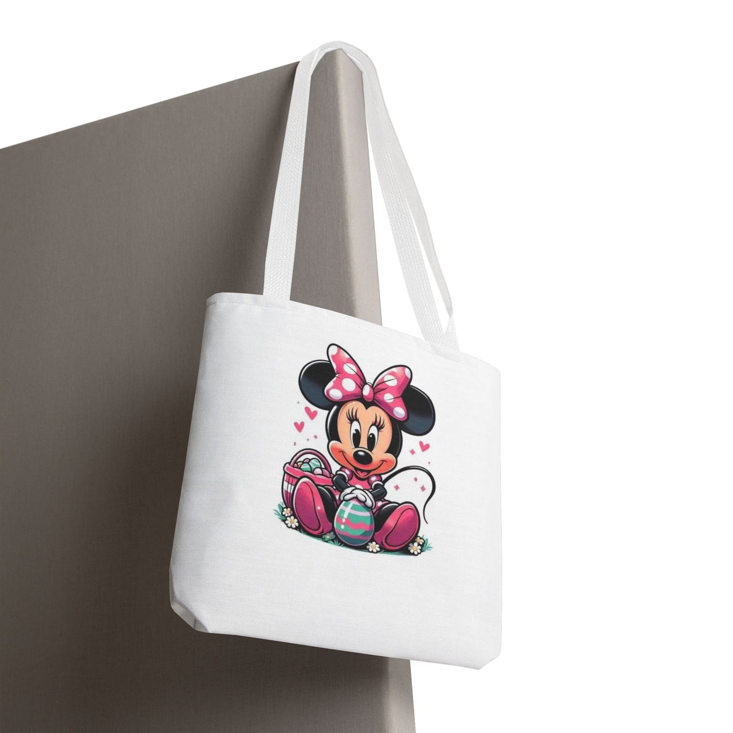 Minnie Mouse Easter Tote Bag — Cute Pink Bunny-Ears Character Tote