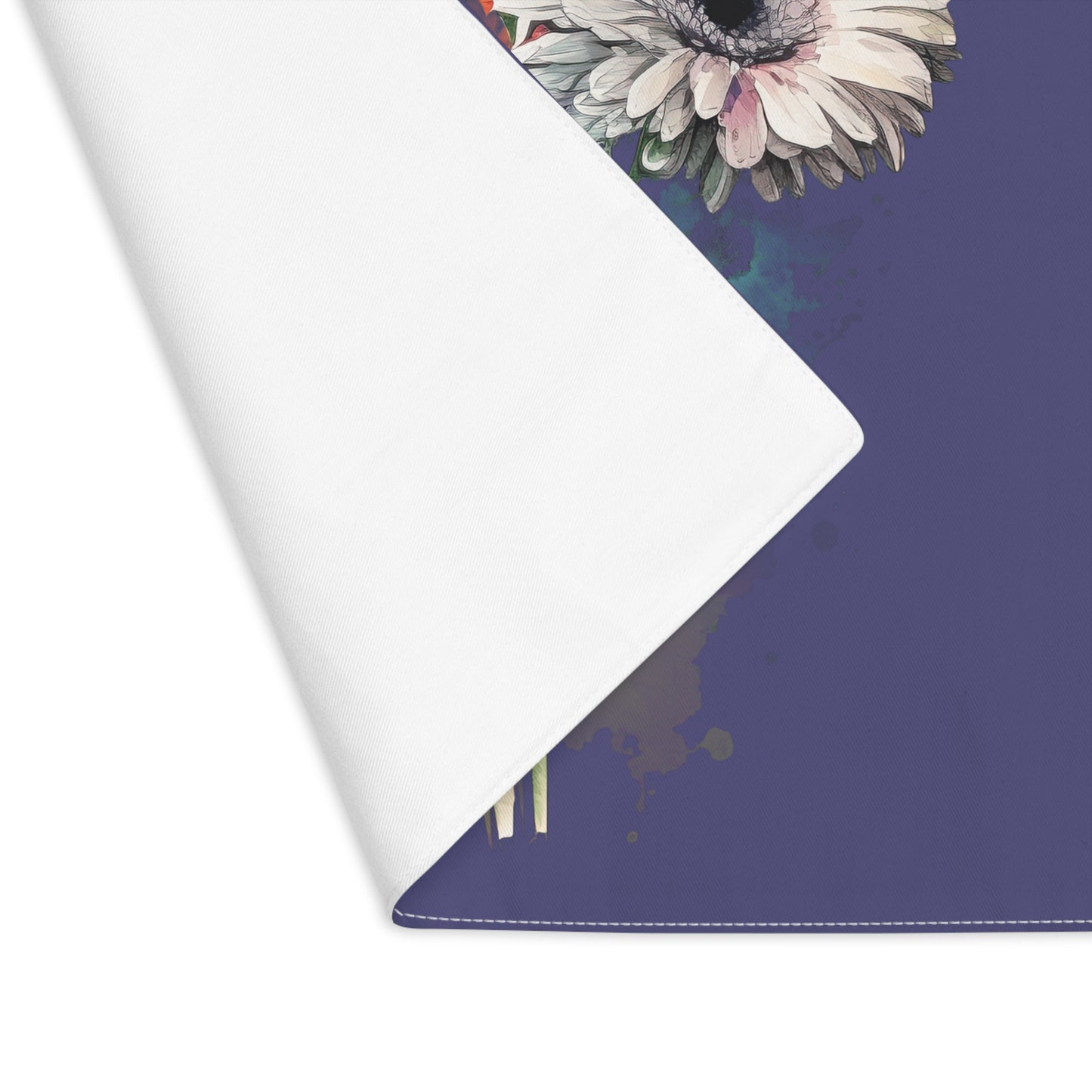 Floral Gerbera Placemat — Colorful Bouquet Table Mat