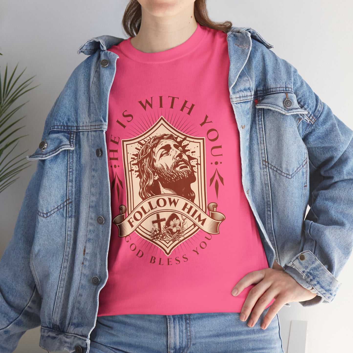 Jesus Unisex Heavy Cotton T-shirt
