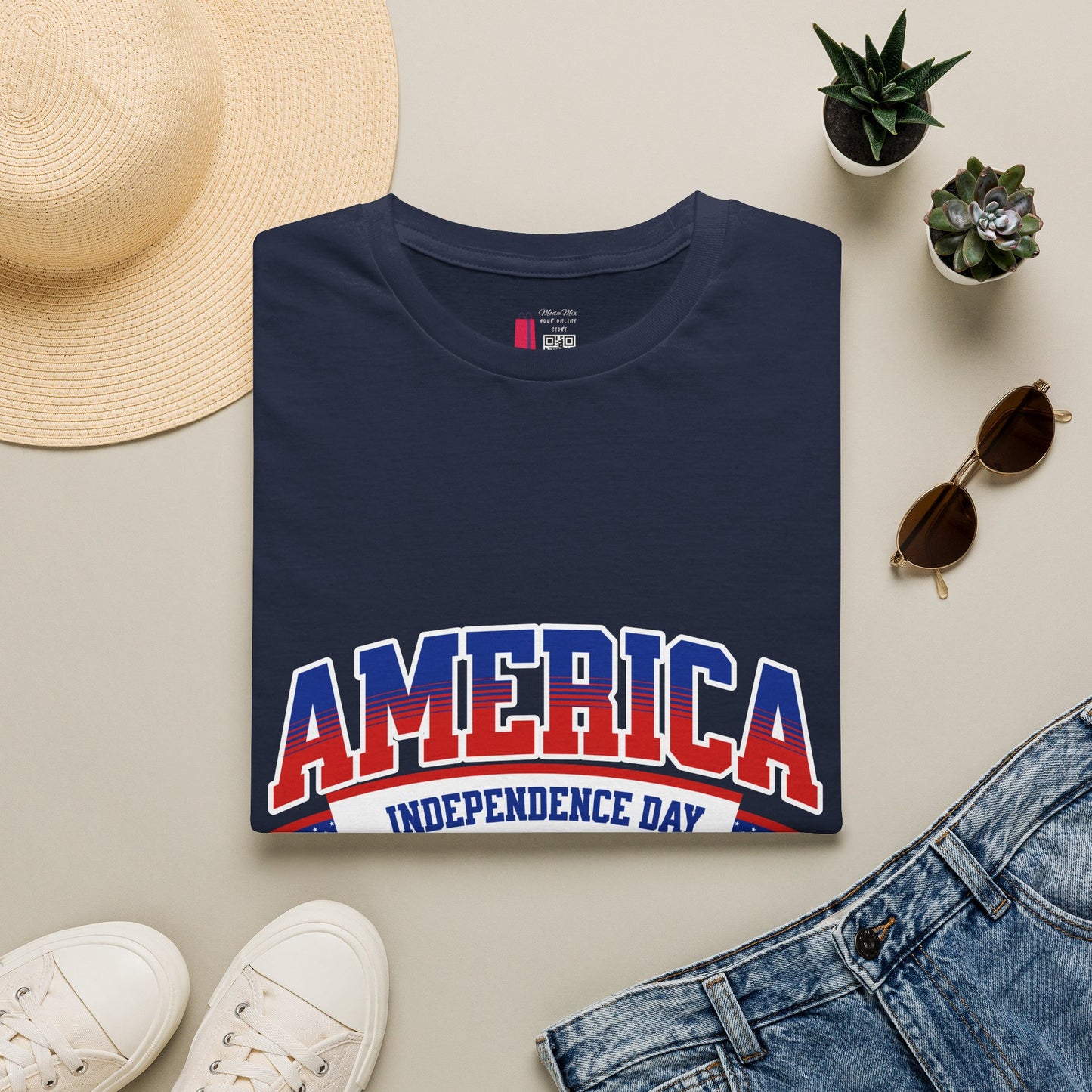 America Independence Day T-Shirt — Patriotic 4th of July Tee