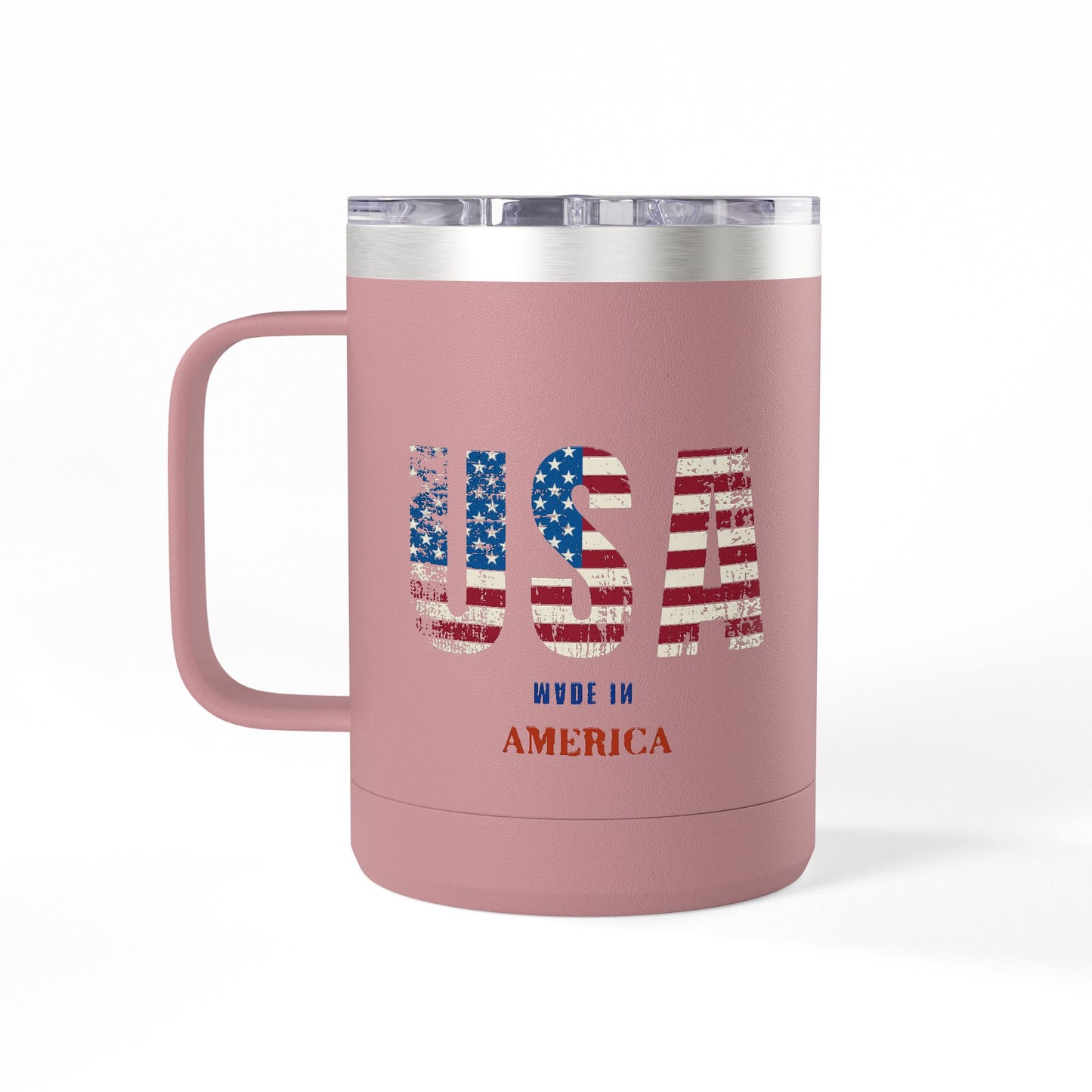 Coffee Mug Tumbler - 4th of July Celebration 15oz