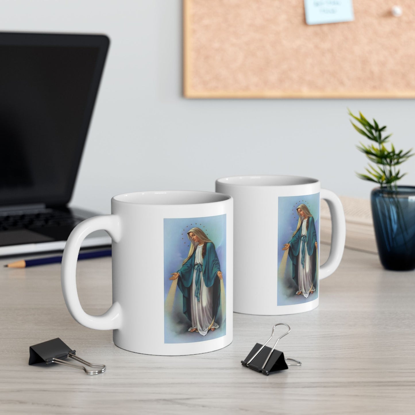 Ocean Sunset Ceramic Mug — Tranquil Coastal Art Coffee Cup (11oz / 15oz)