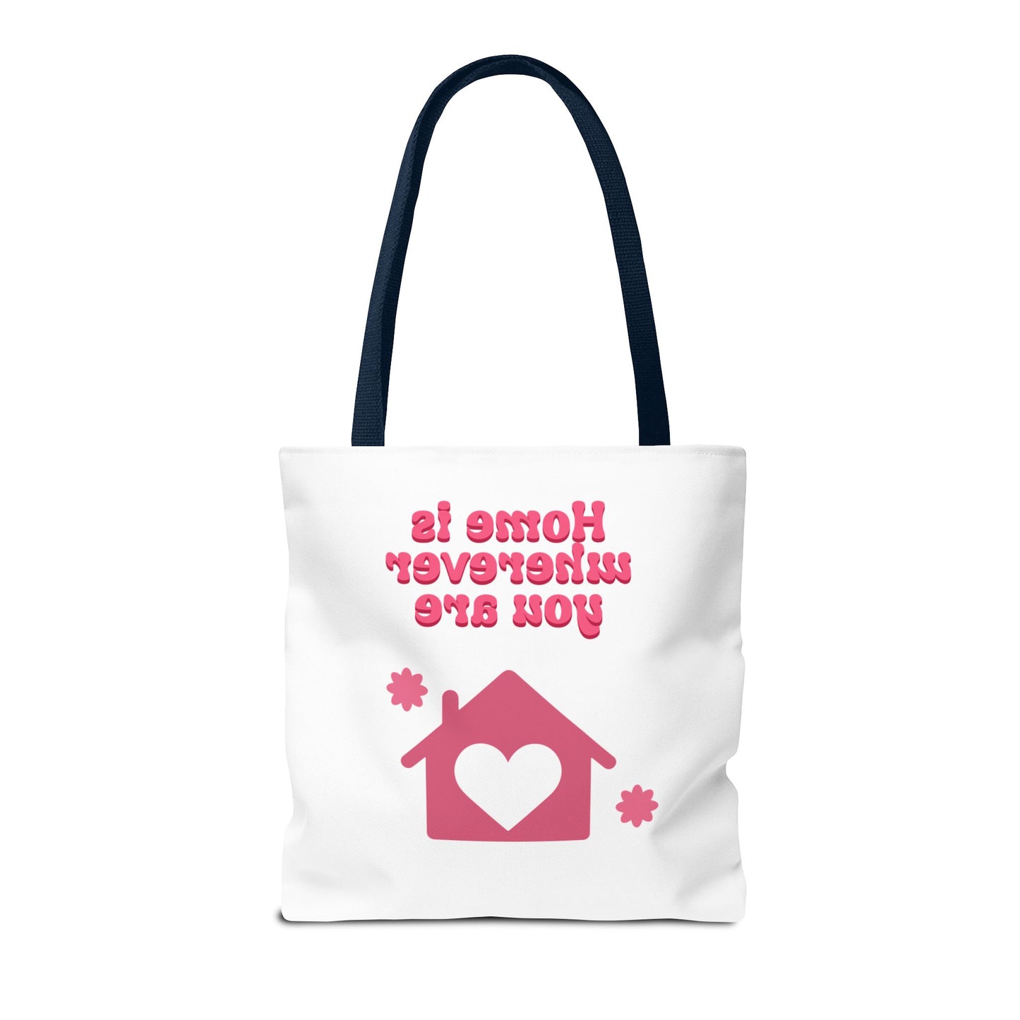 Valentine Love Tote Bag — Romantic Heart Print