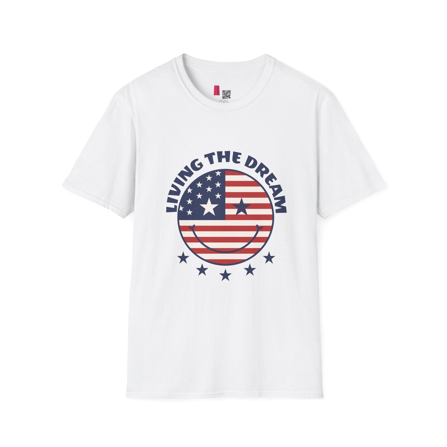 Living the Dream American Flag T-Shirt