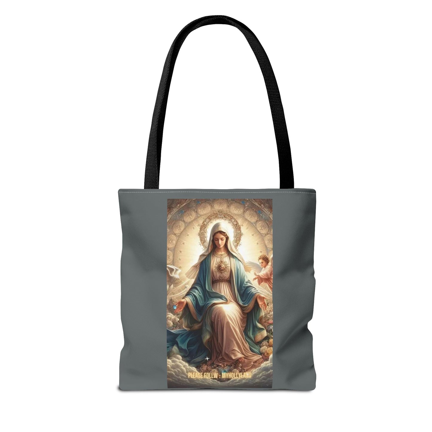 Mary Immaculate Tote Bag — Religious Virgin Mary Prayer Art Tote