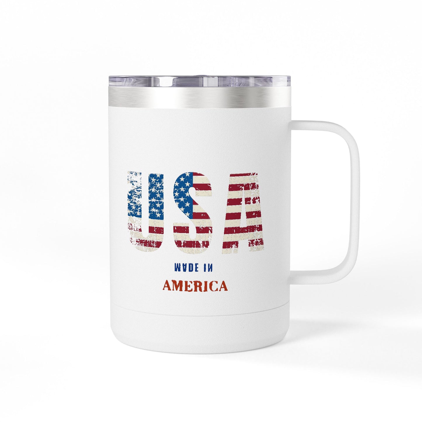 Coffee Mug Tumbler - 4th of July Celebration 15oz