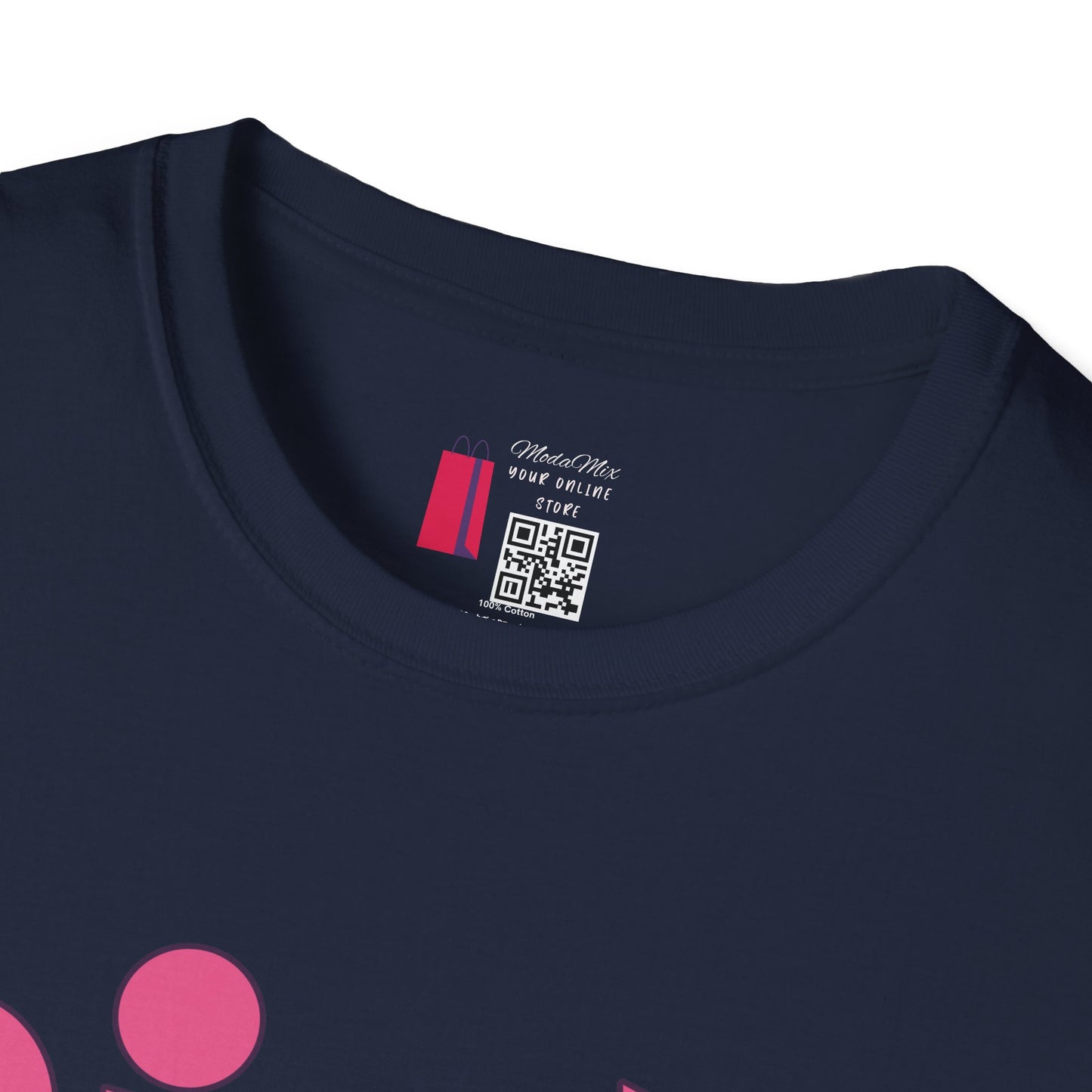 Girls Smiley T-Shirt — Retro Pink Graphic Tee
