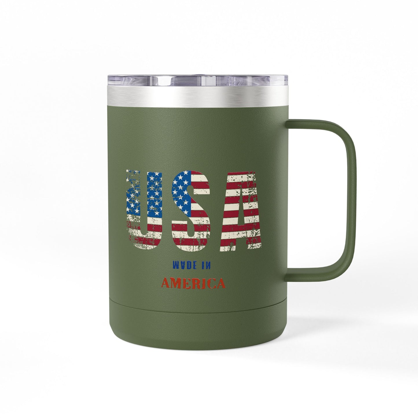 Coffee Mug Tumbler - 4th of July Celebration 15oz