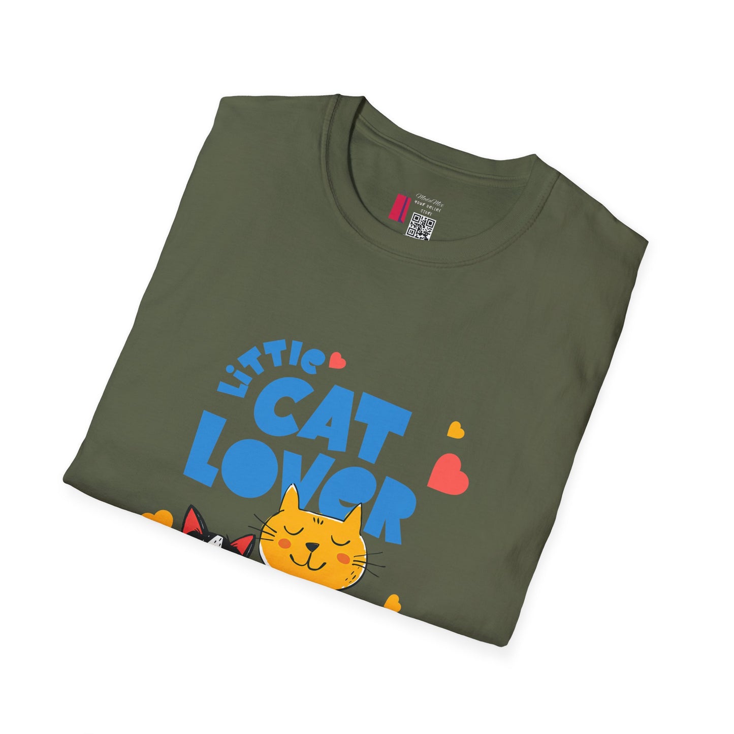 Little Cat Lover T-Shirt — Cute Graphic Tee for Kids & Cat Parents