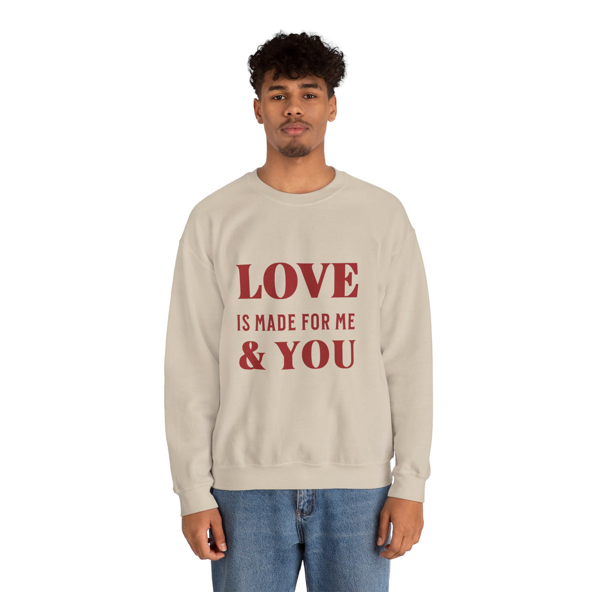 Valentine's Day Love Crewneck Sweatshirt