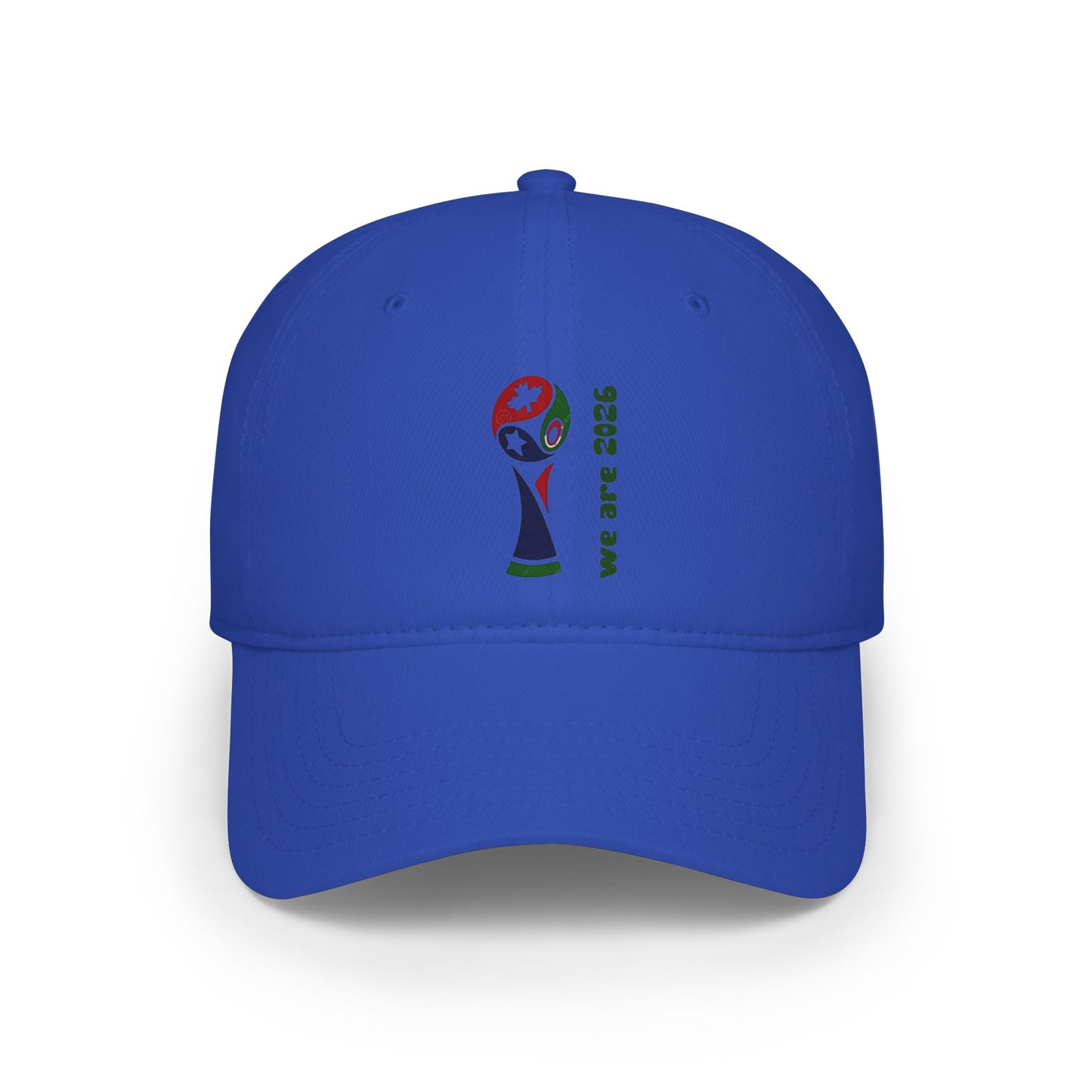 World Cup 2026 Trophy Cap — Soccer Fan Low Profile Baseball Hat