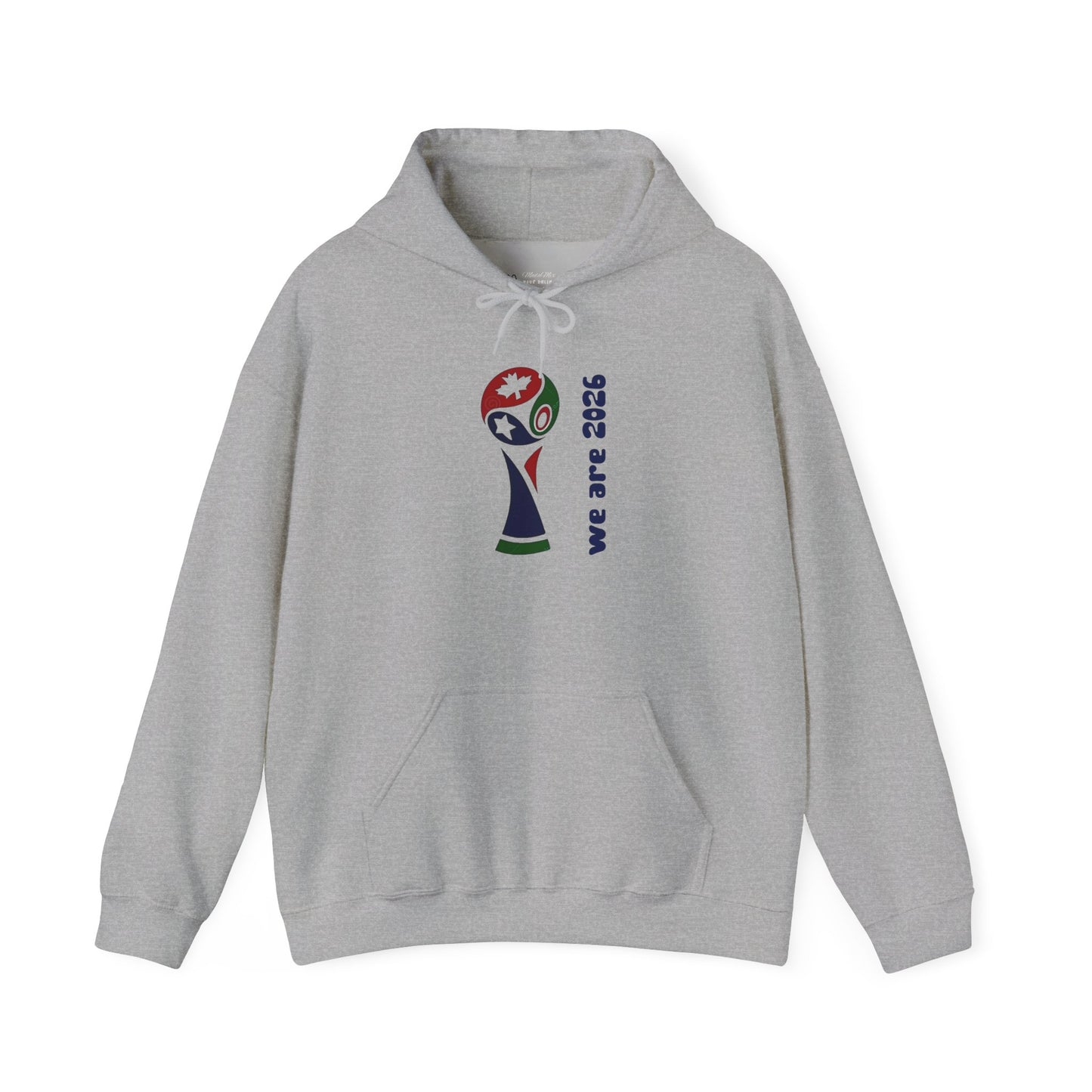 World Cup Trophy Hoodie – “we are 2026” Soccer Fan Sweatshirt