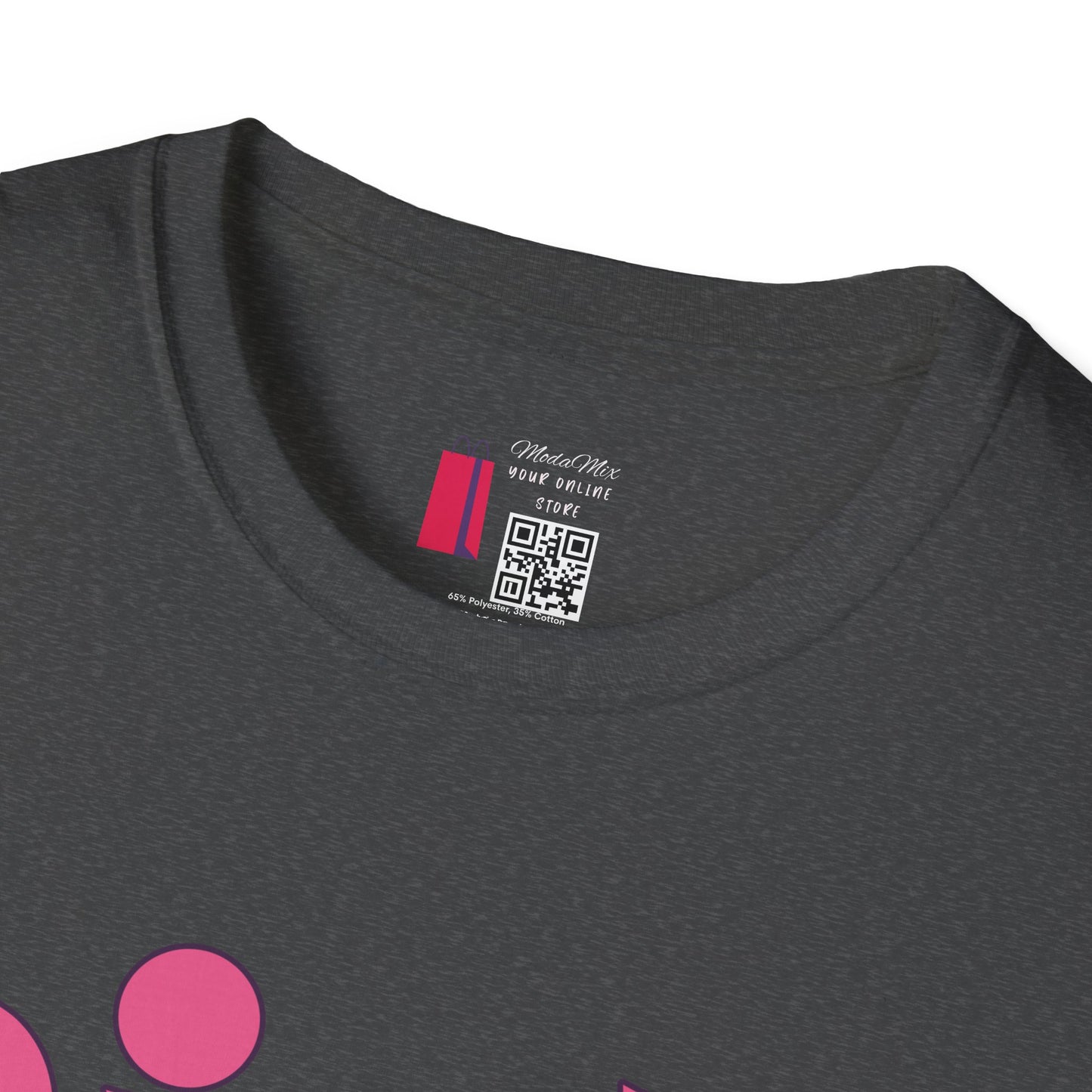 Girls Smiley T-Shirt — Retro Pink Graphic Tee
