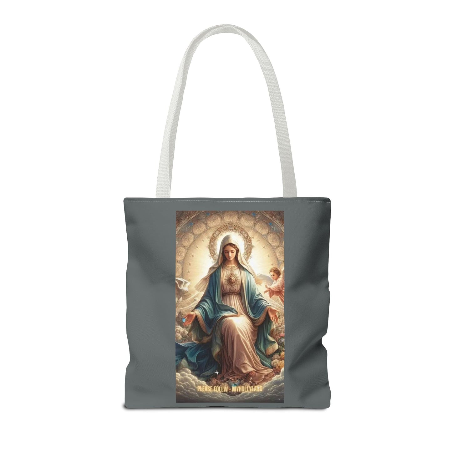 Mary Immaculate Tote Bag — Religious Virgin Mary Prayer Art Tote