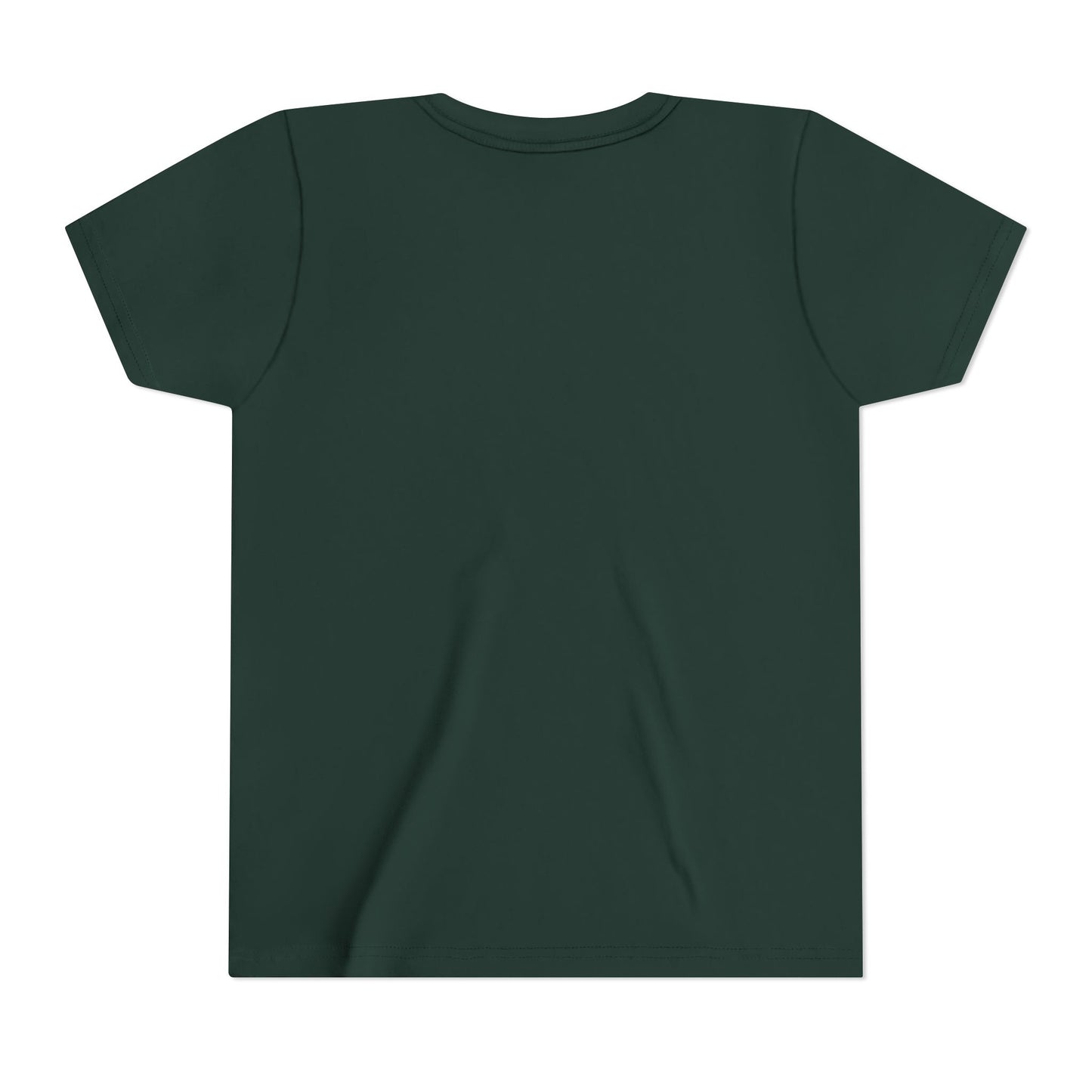 Youth Rainbow Tee — Cute Smiling Clouds & Rainbow Kids Shirt