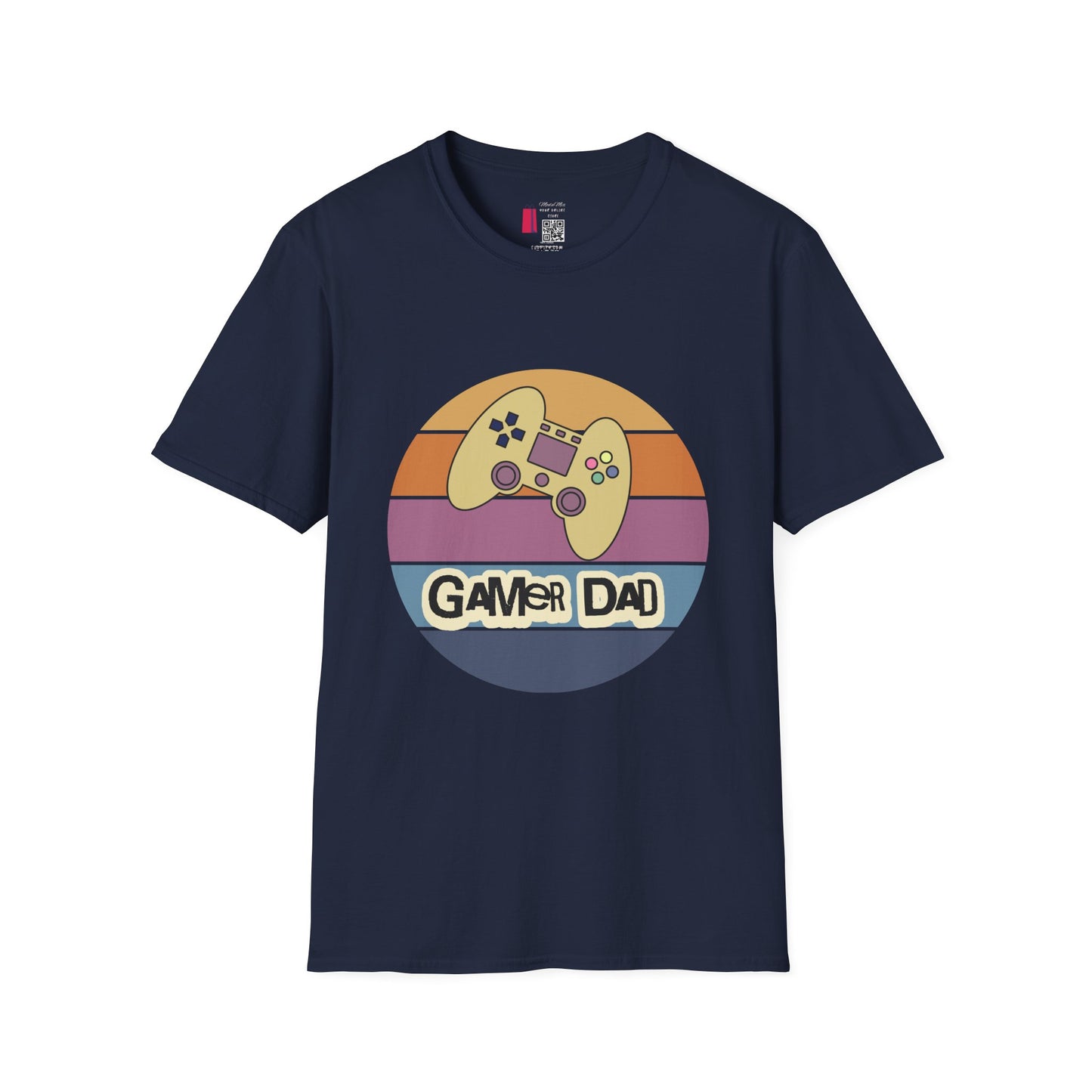 Gamer Dad T-Shirt — Retro Controller Father’s Day Tee