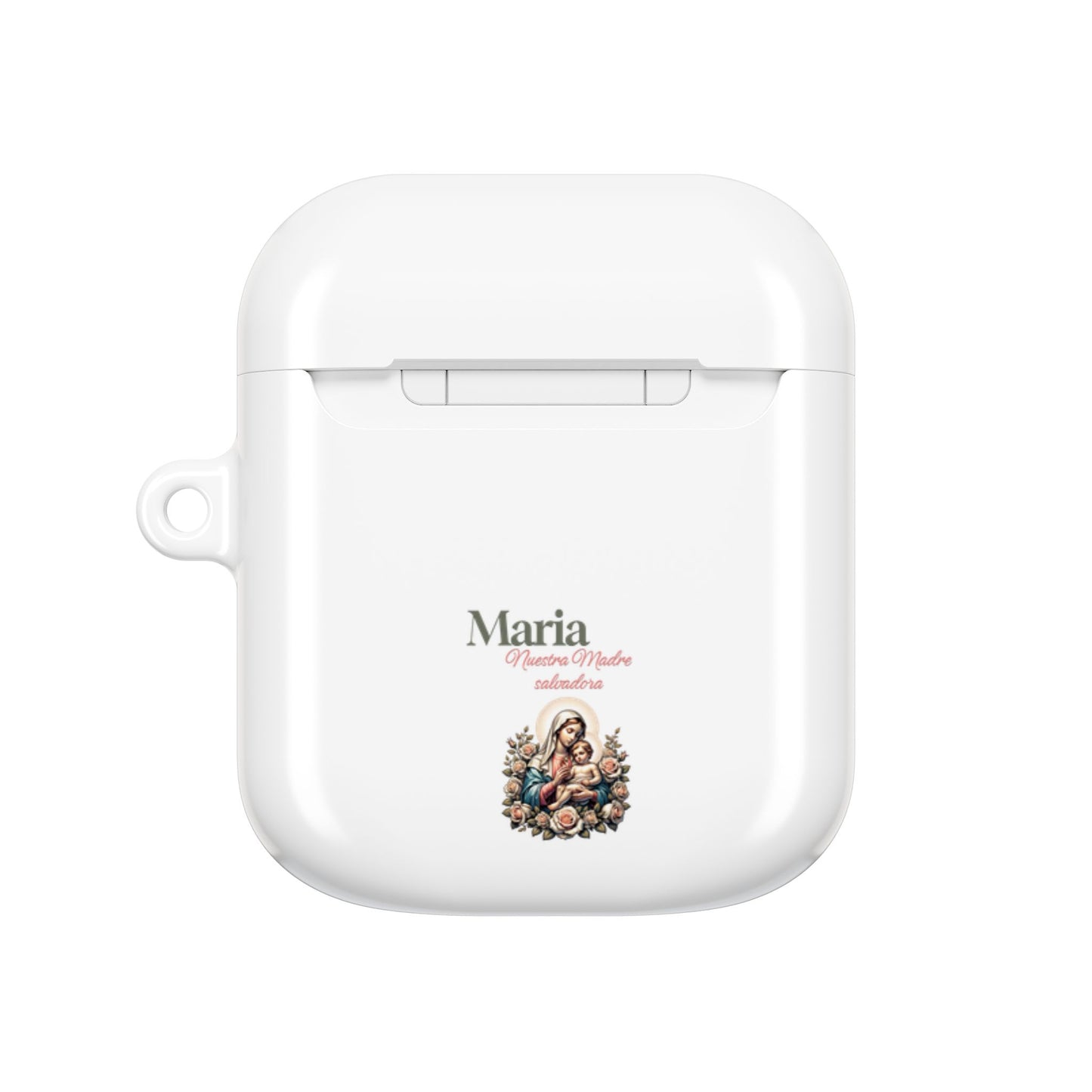 Faith Hope Love AirPod Case — Jesus Maria Christian Protective Cover