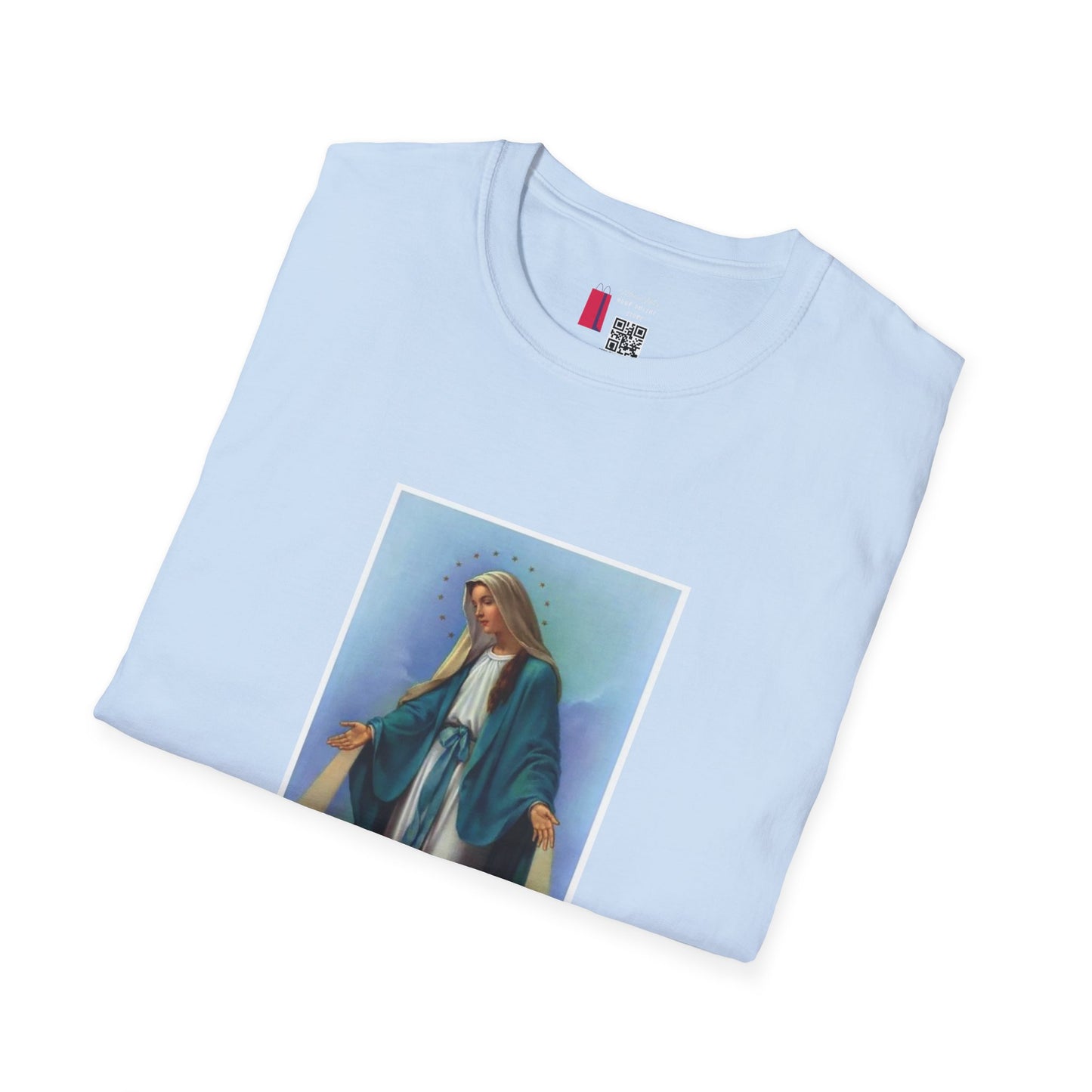 Virgin Mary Devotional T-Shirt – Religious Catholic Prayer Tee