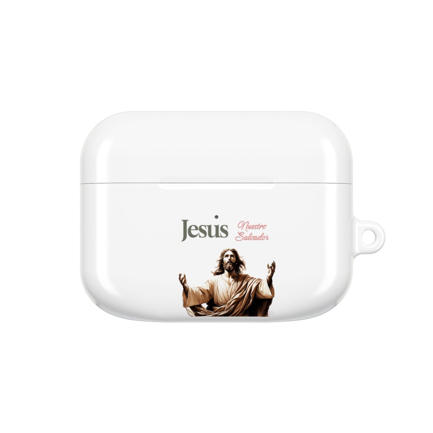 Faith Hope Love AirPod Case — Jesus Maria Christian Protective Cover